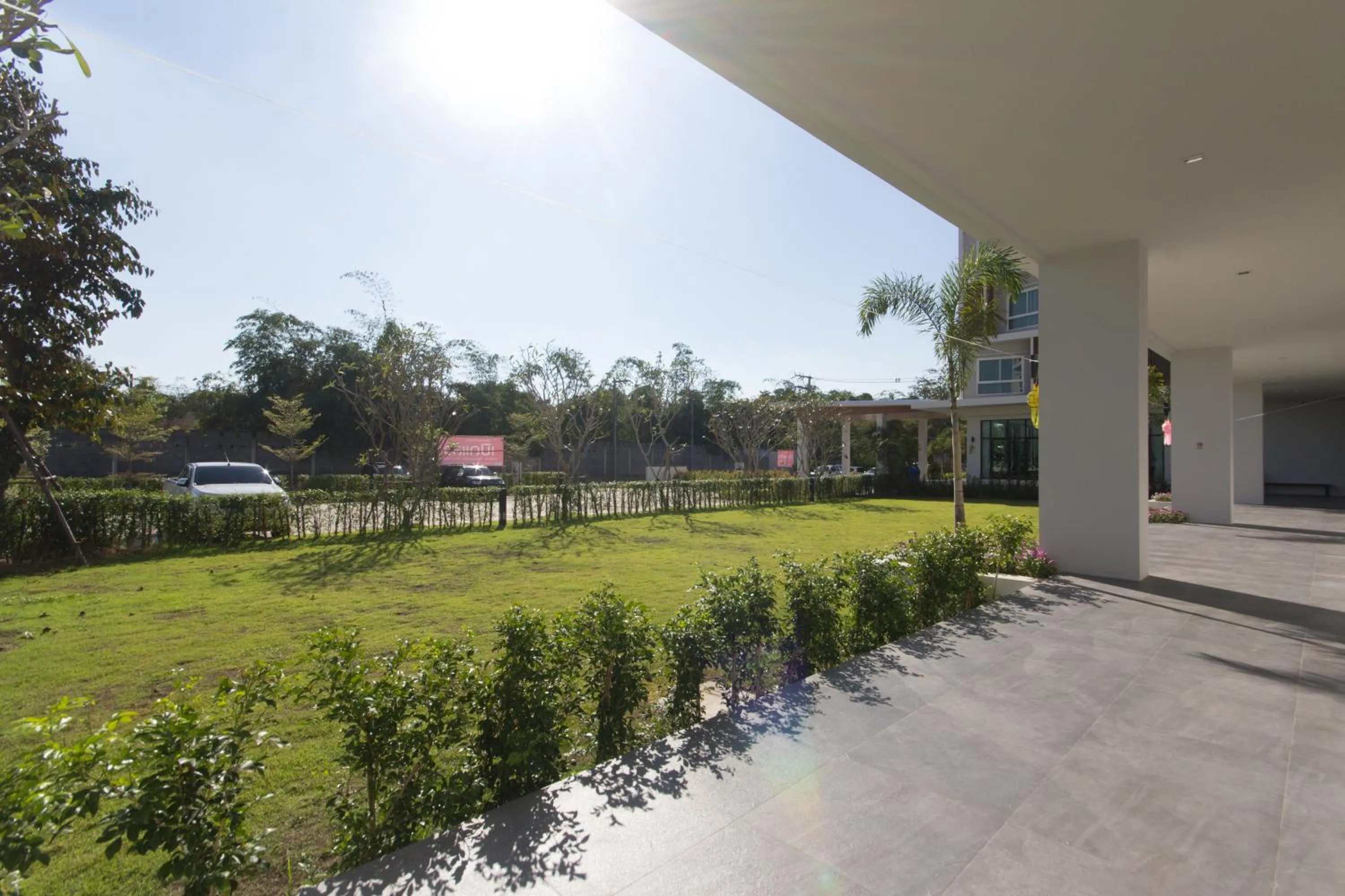 Garden in Donchan Grand Hotel