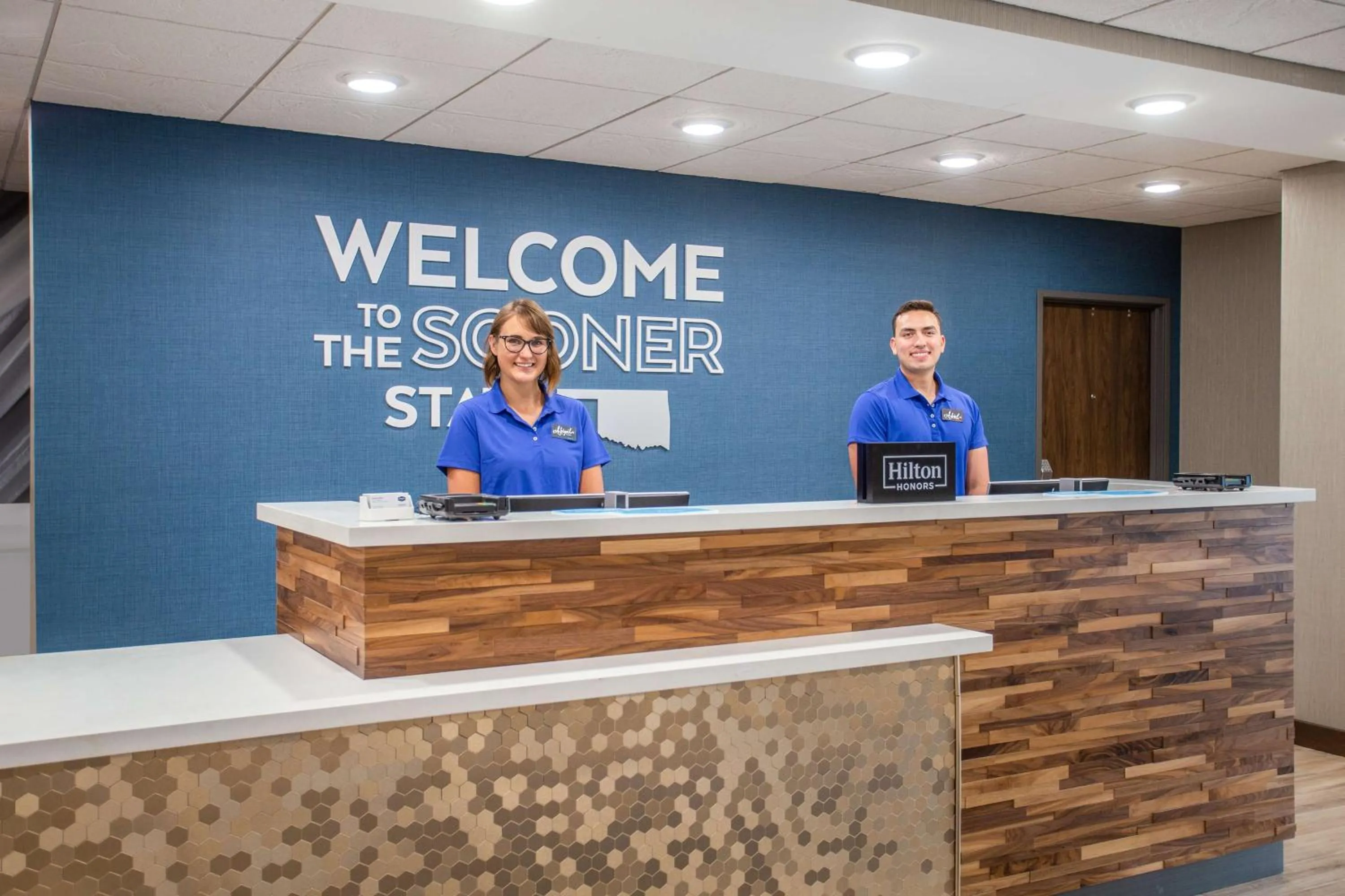 Lobby or reception in Hampton Inn And Suites Guymon