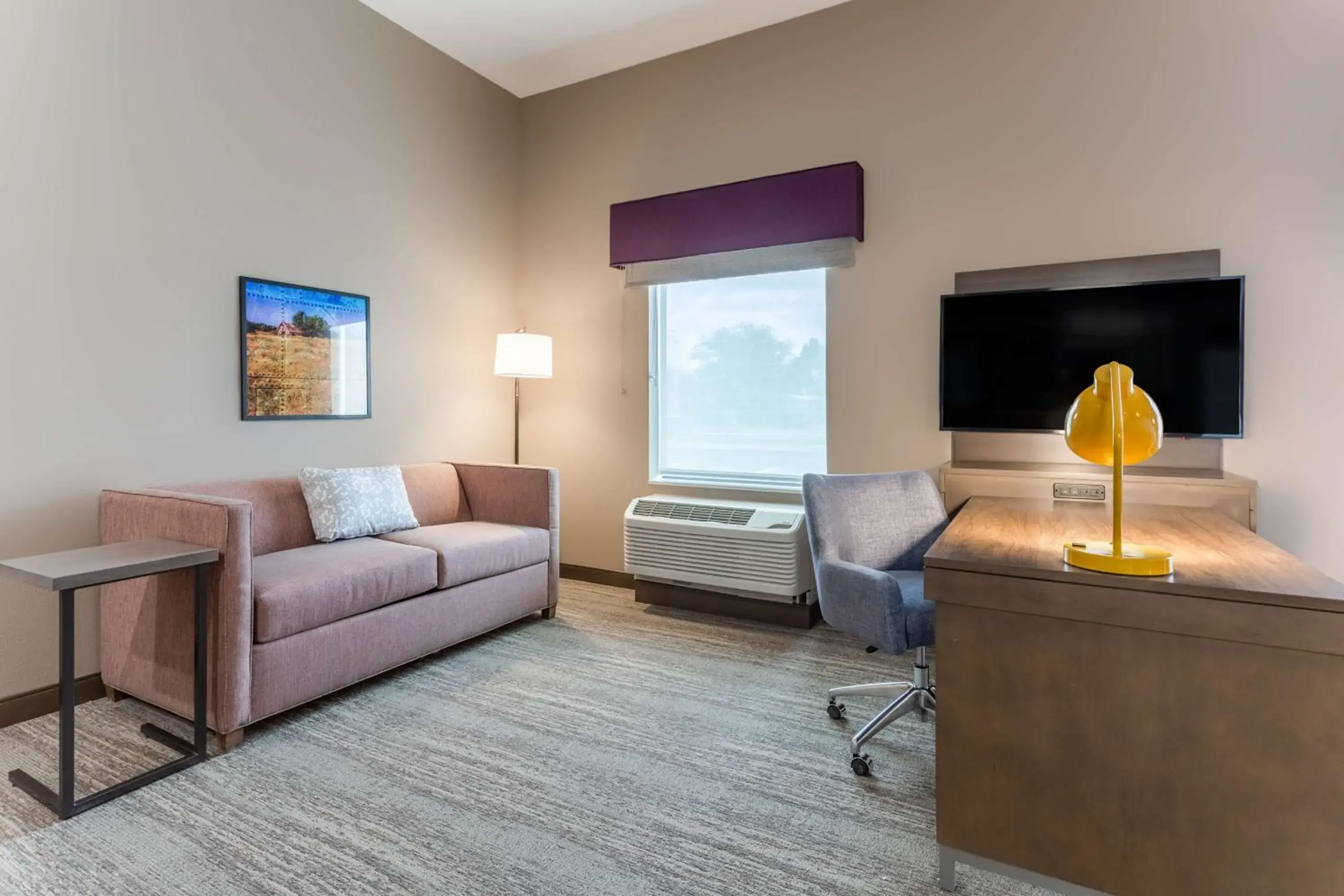 King Room with Roll-In Shower - Mobility and Hearing Access/Non-Smoking in Hampton Inn And Suites Guymon King Room with Roll-In Shower - Mobility and Hearing Access/Non-Smoking in Hampton Inn And Suites Guymon