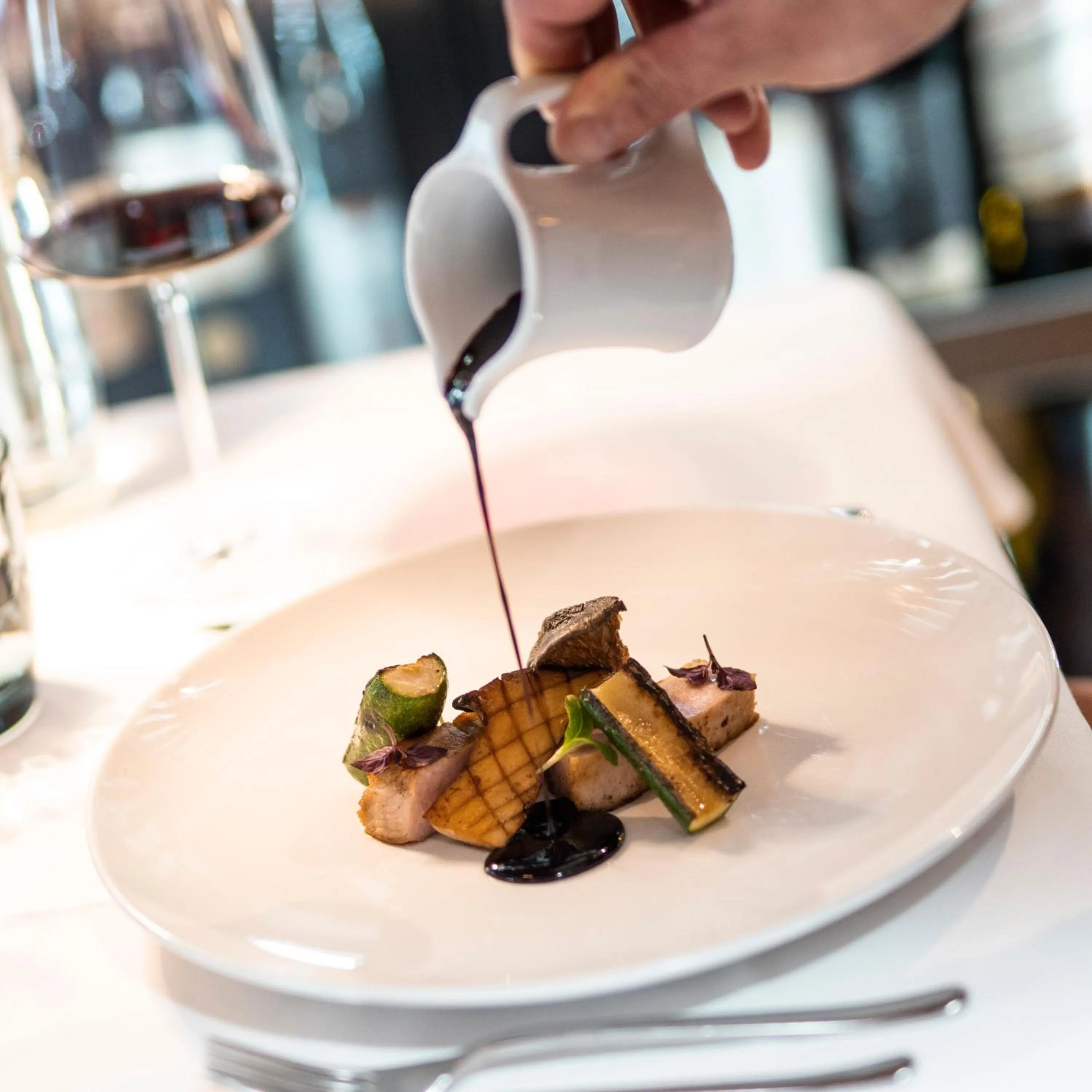 Food in ADLER MERYEM wellness hotel - Andalo