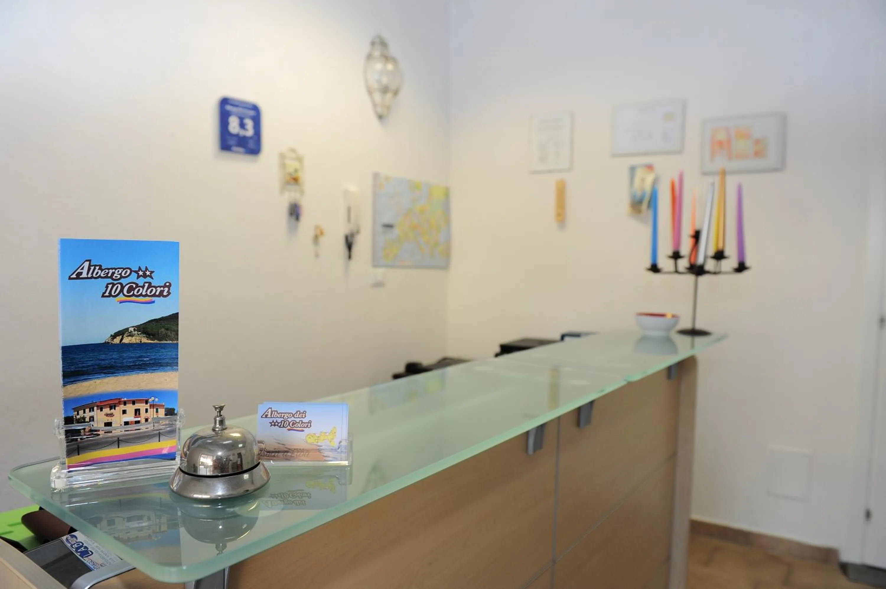 Lobby or reception in Albergo Dei 10 Colori