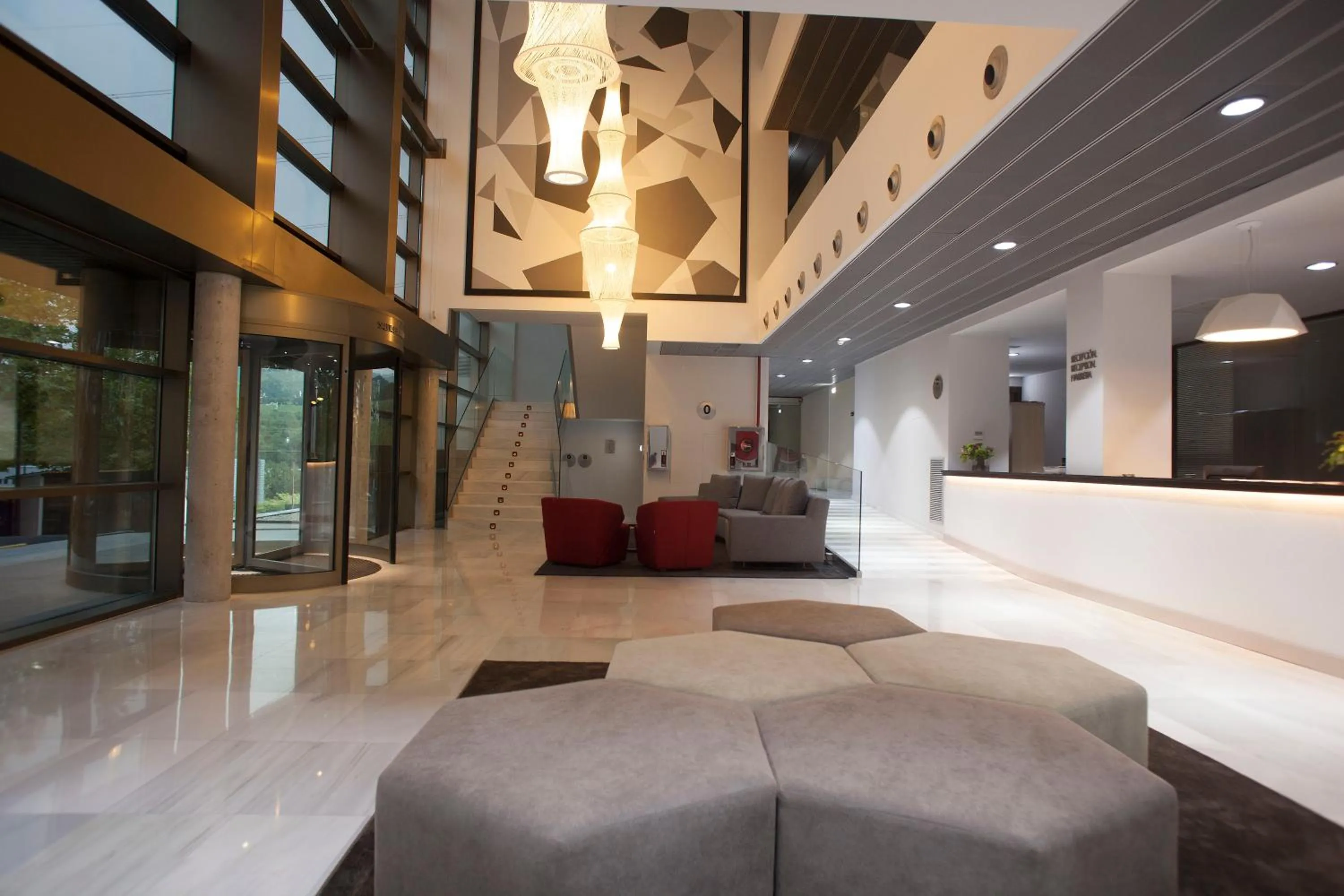 Lobby or reception in Hotel K10