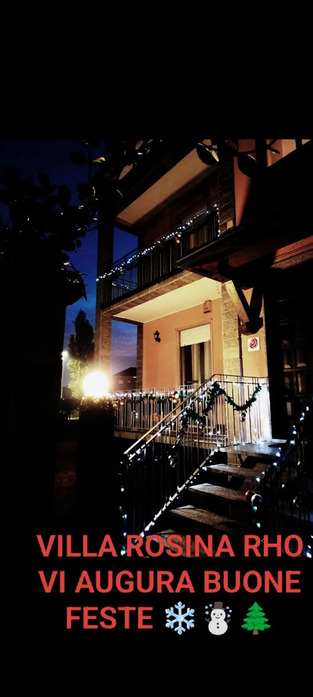 Night in Villa Rosina