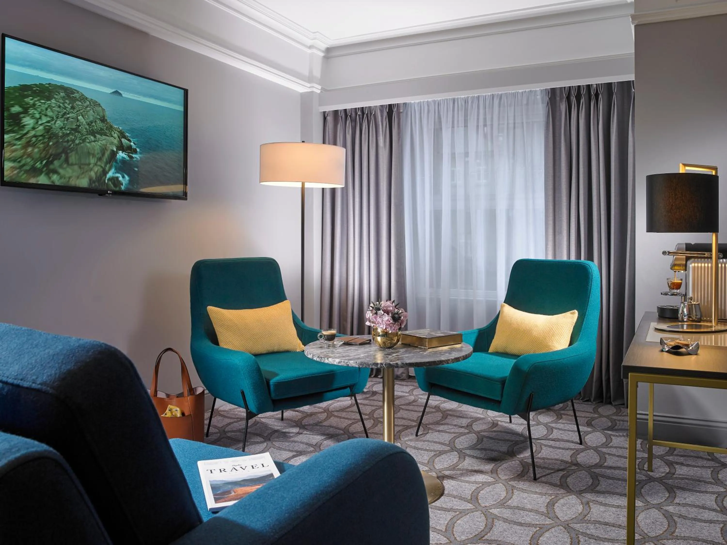 Seating area in The Davenport