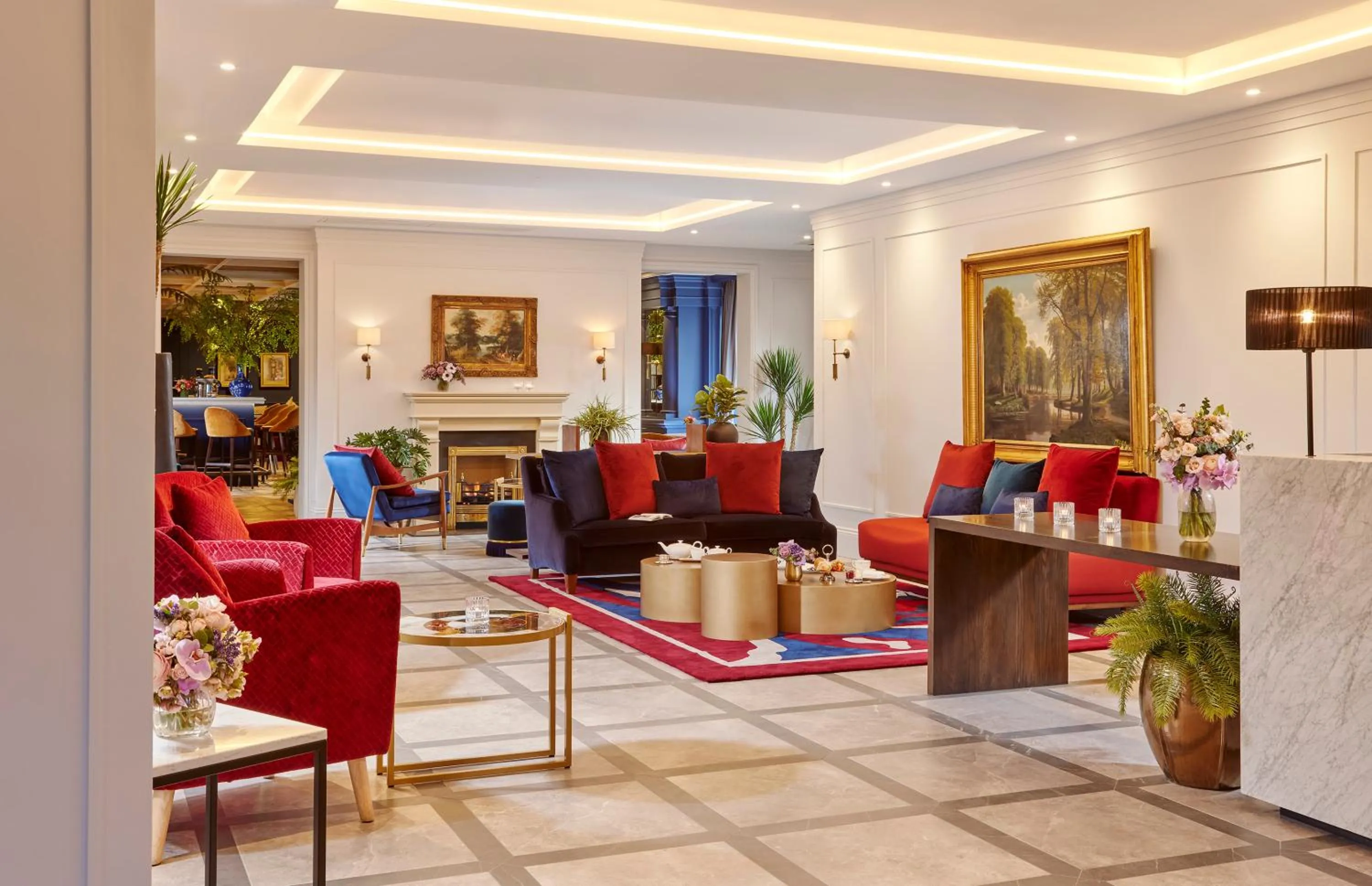 Lobby or reception in The Davenport