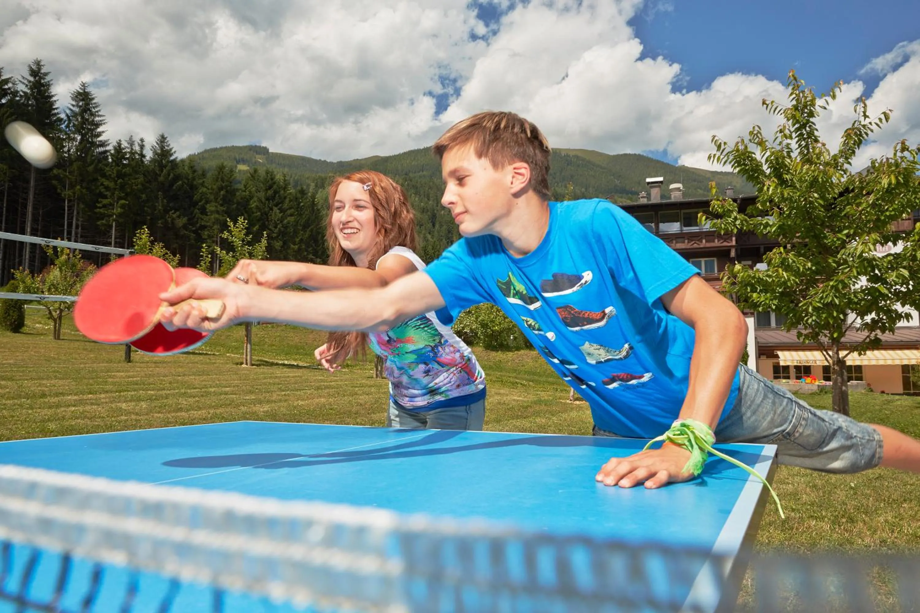 Children play ground in Hotel Hubertus
