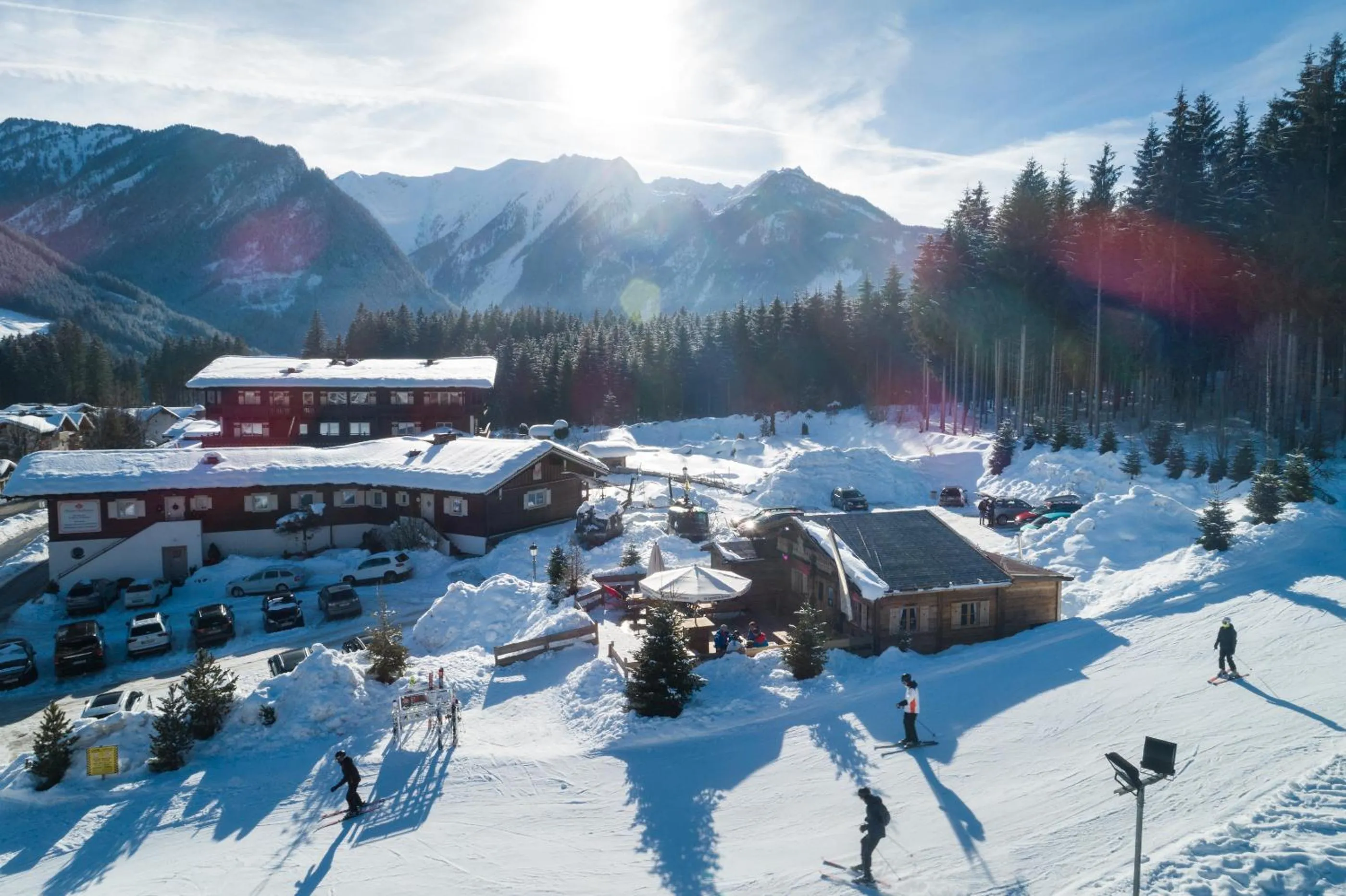 Property building in Hotel Hubertus