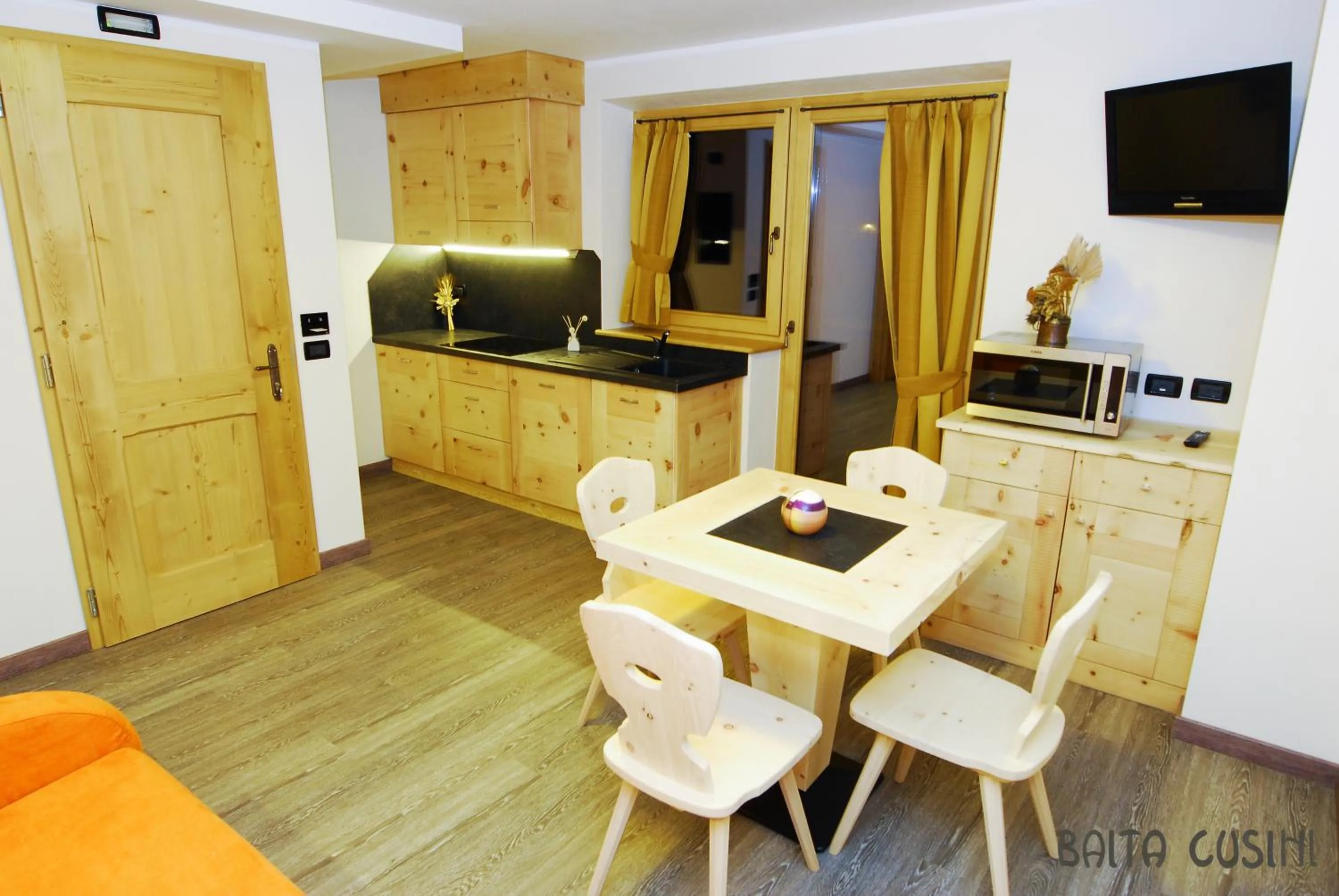 Living room in Residence Baita Cusini