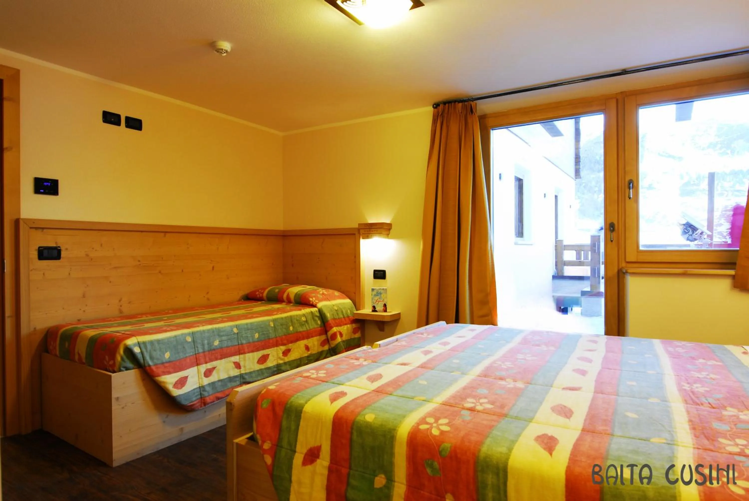 Bedroom, Bed in Residence Baita Cusini