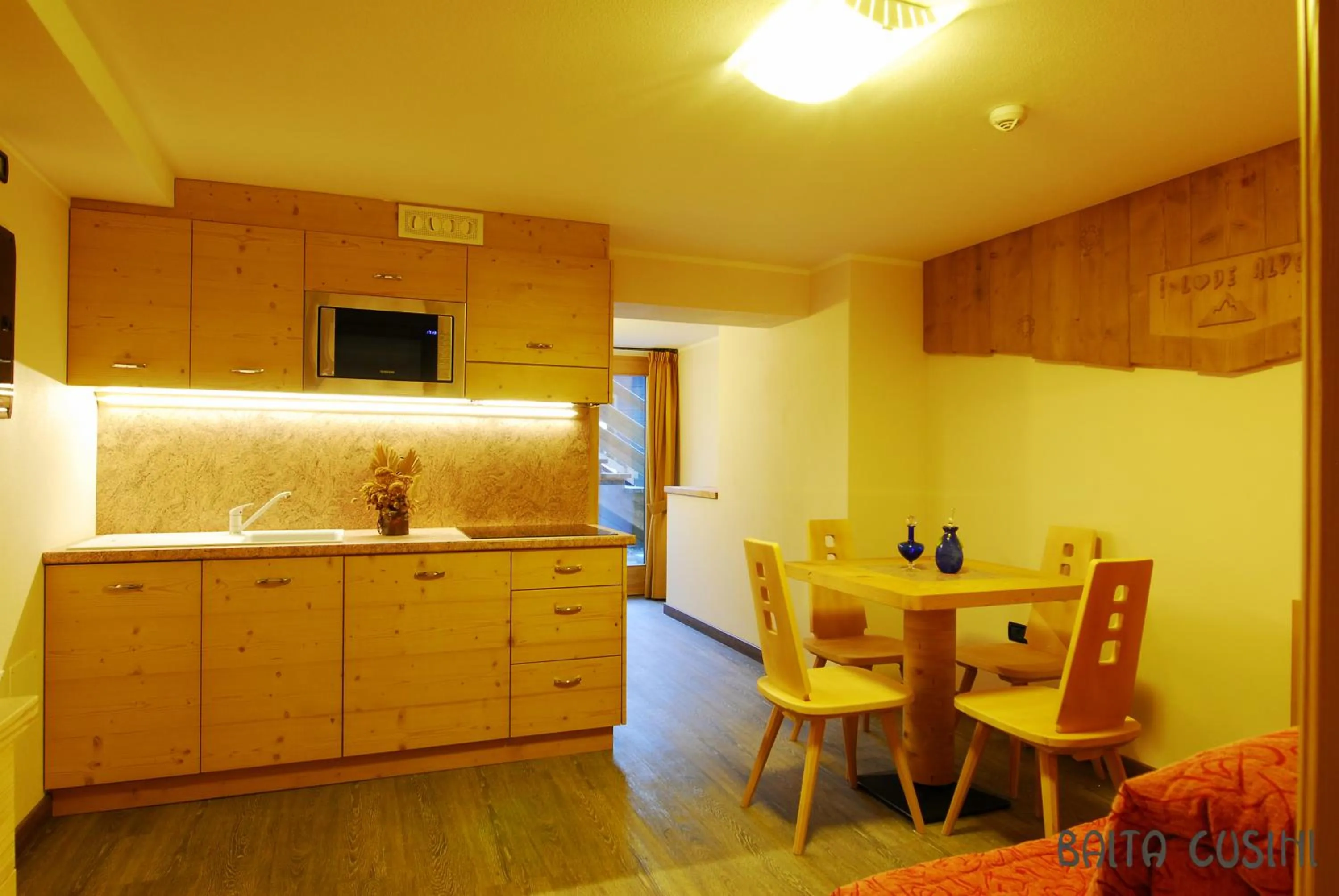 Living room in Residence Baita Cusini