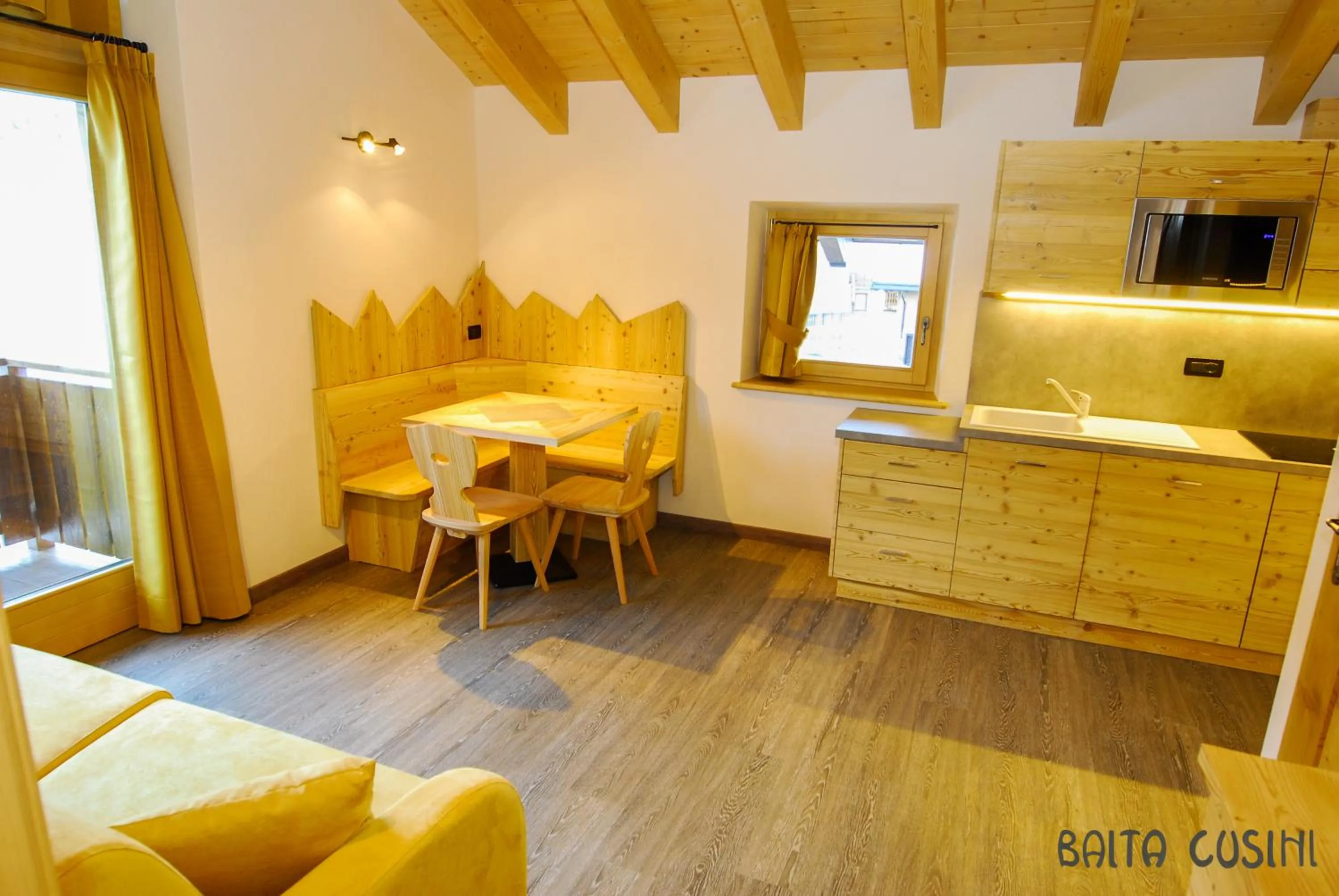 Living room in Residence Baita Cusini