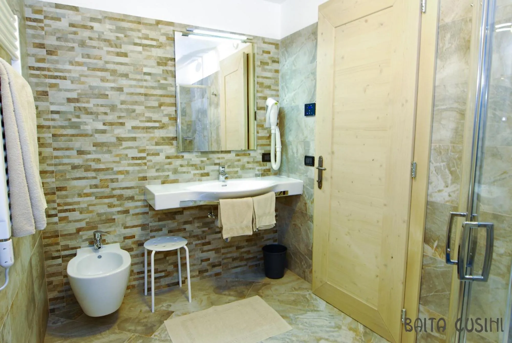 Bathroom in Residence Baita Cusini