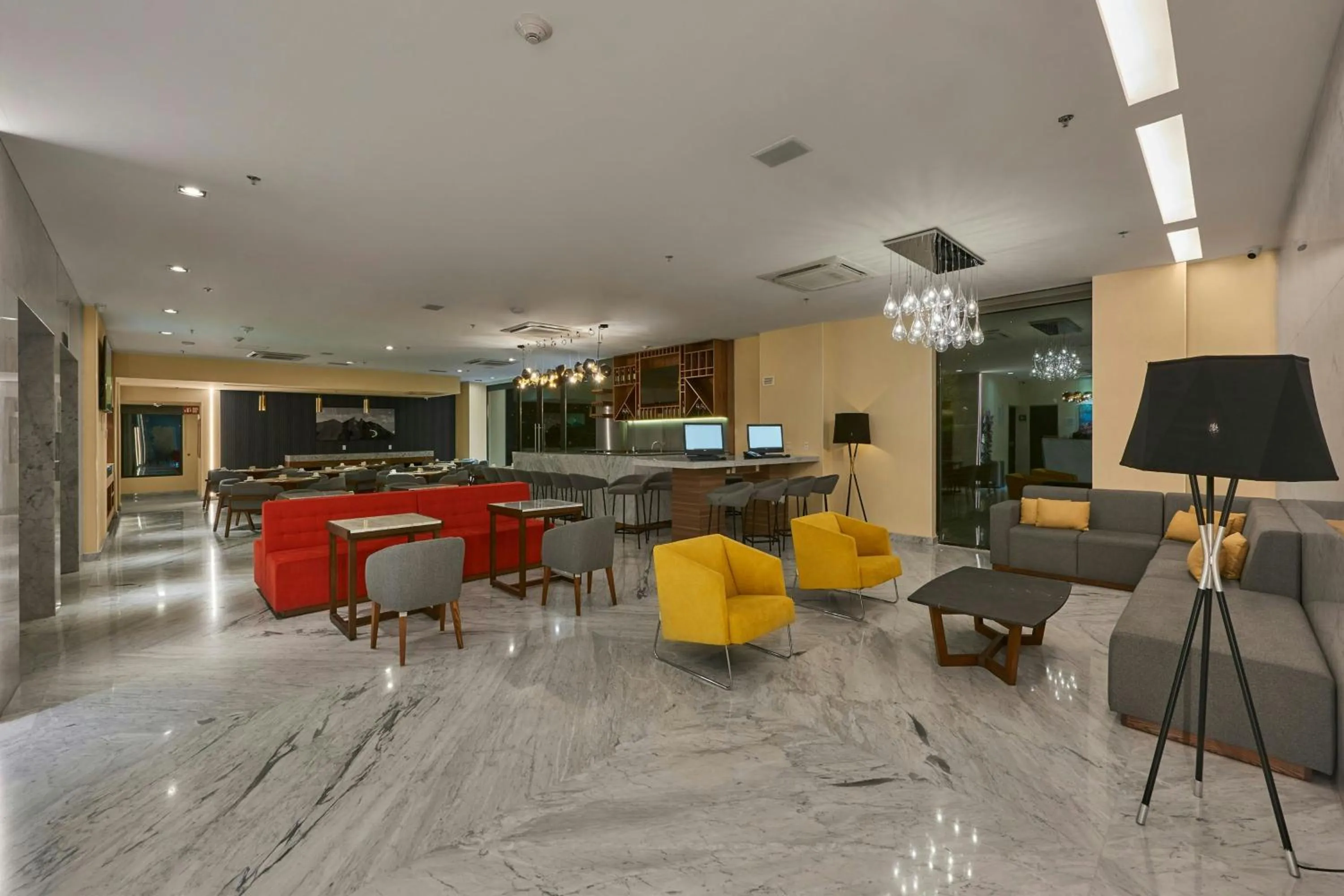 Lobby or reception in SJ Grand Hotel Monterrey