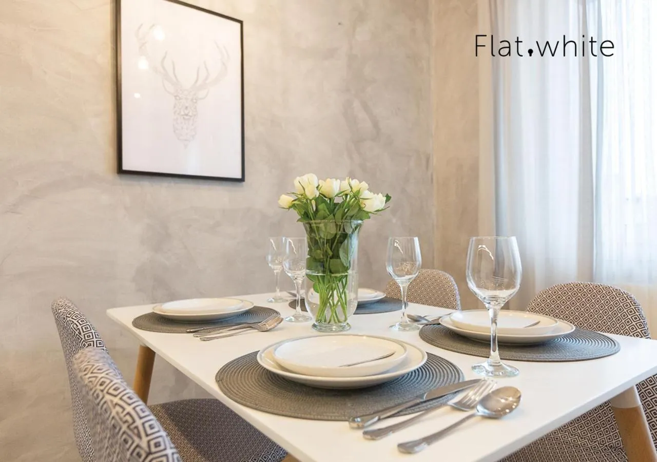 Dining area in Apartamenty Flat White Zamkowa 4-6