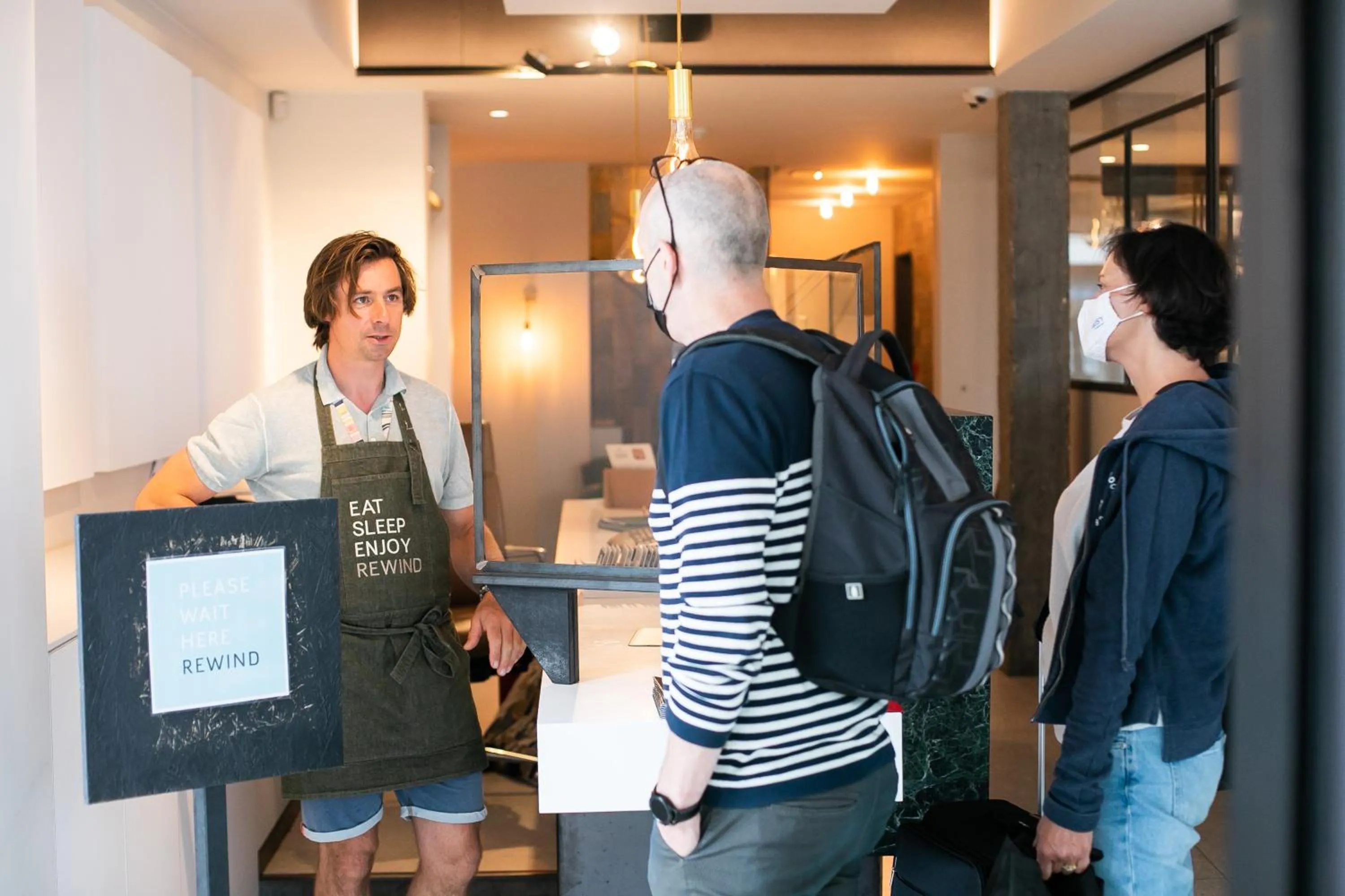 Lobby or reception in Rewindhotel