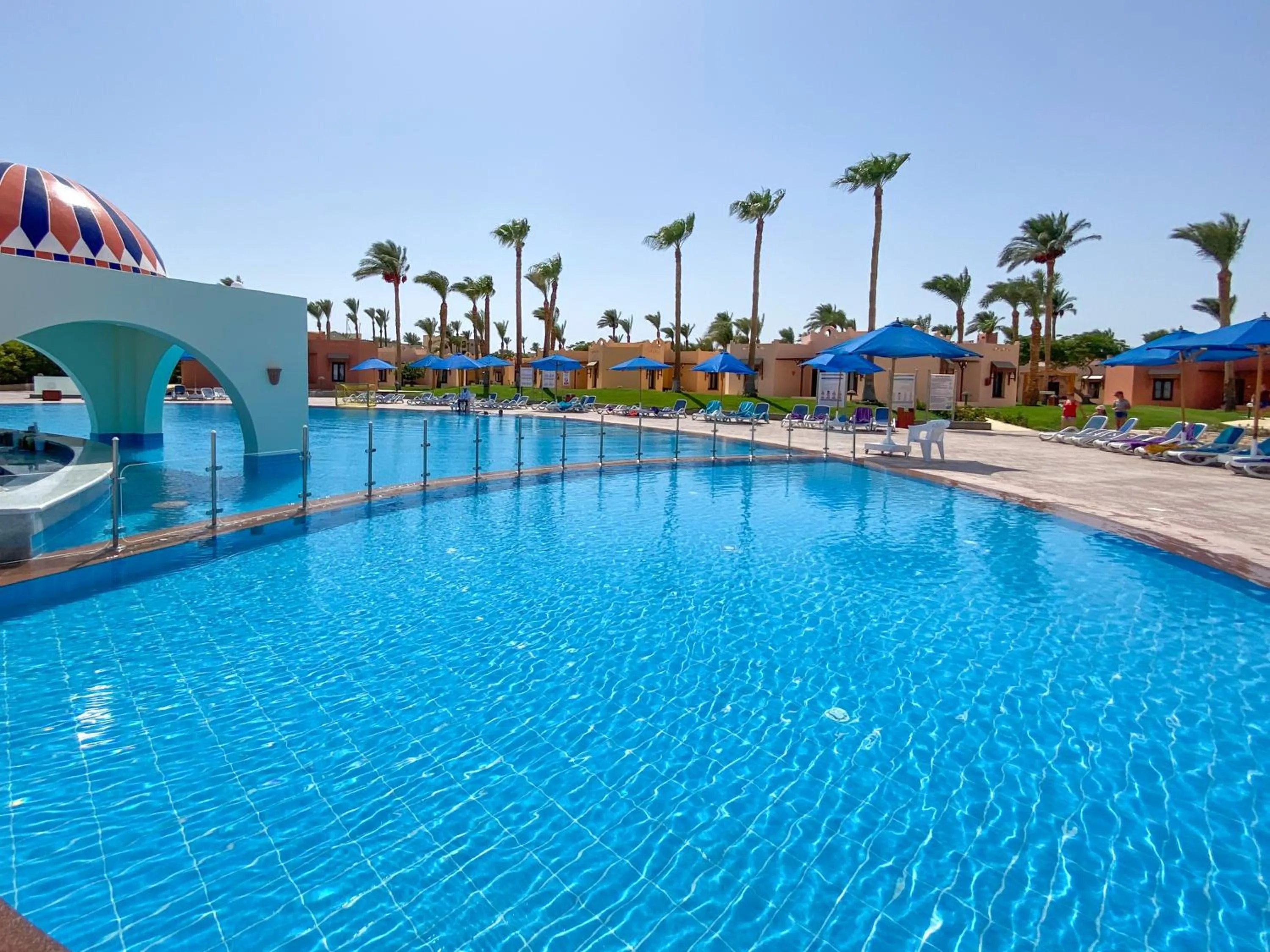 Swimming pool in Nubian Village, Families and Couples only