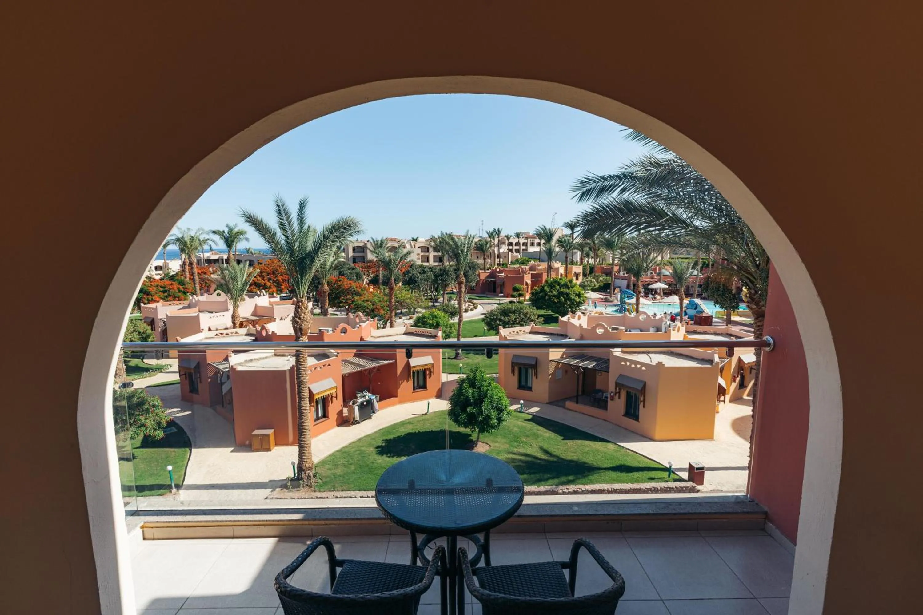 View (from property/room) in Nubian Village, Families and Couples only