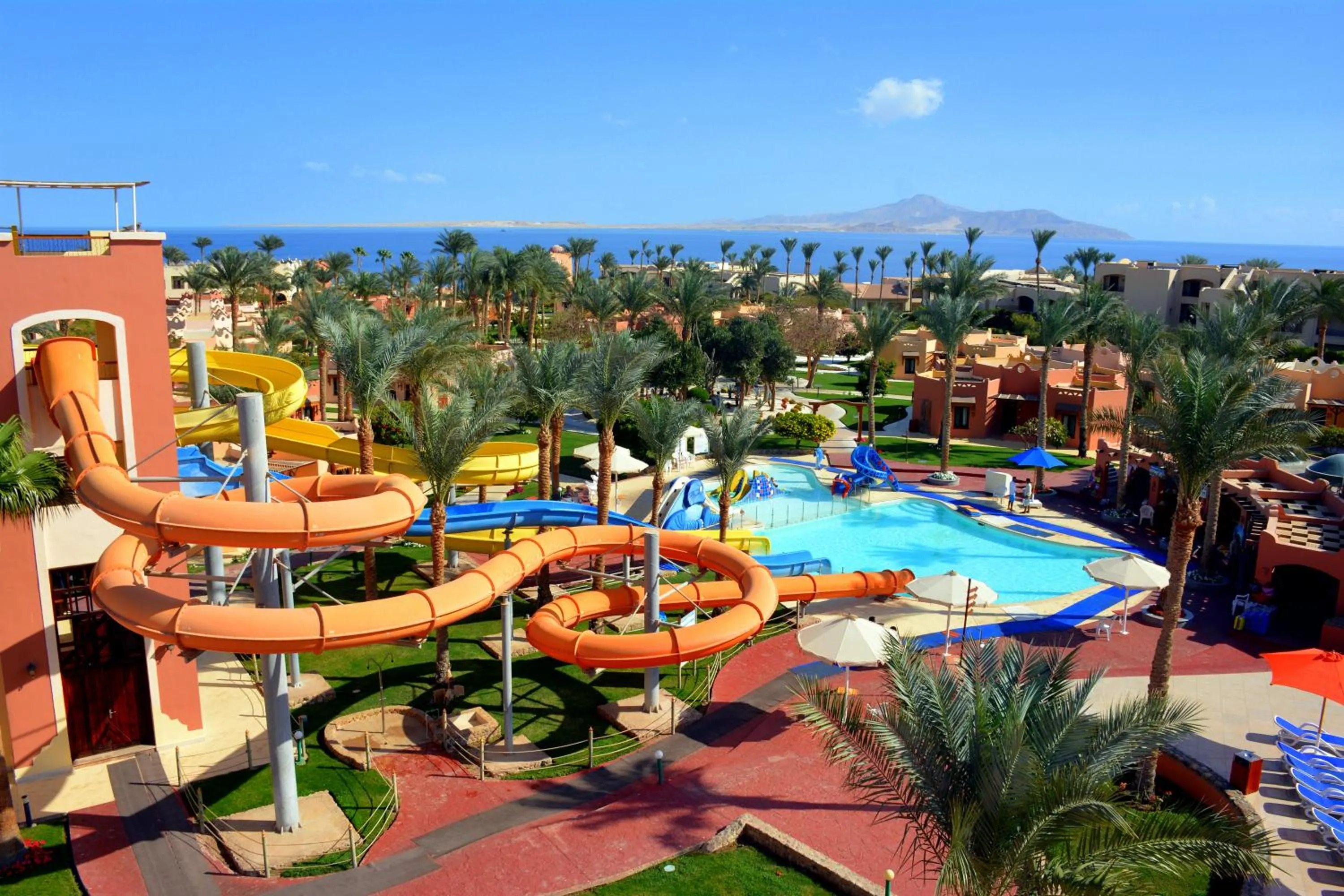 Aqua park in Nubian Village, Families and Couples only