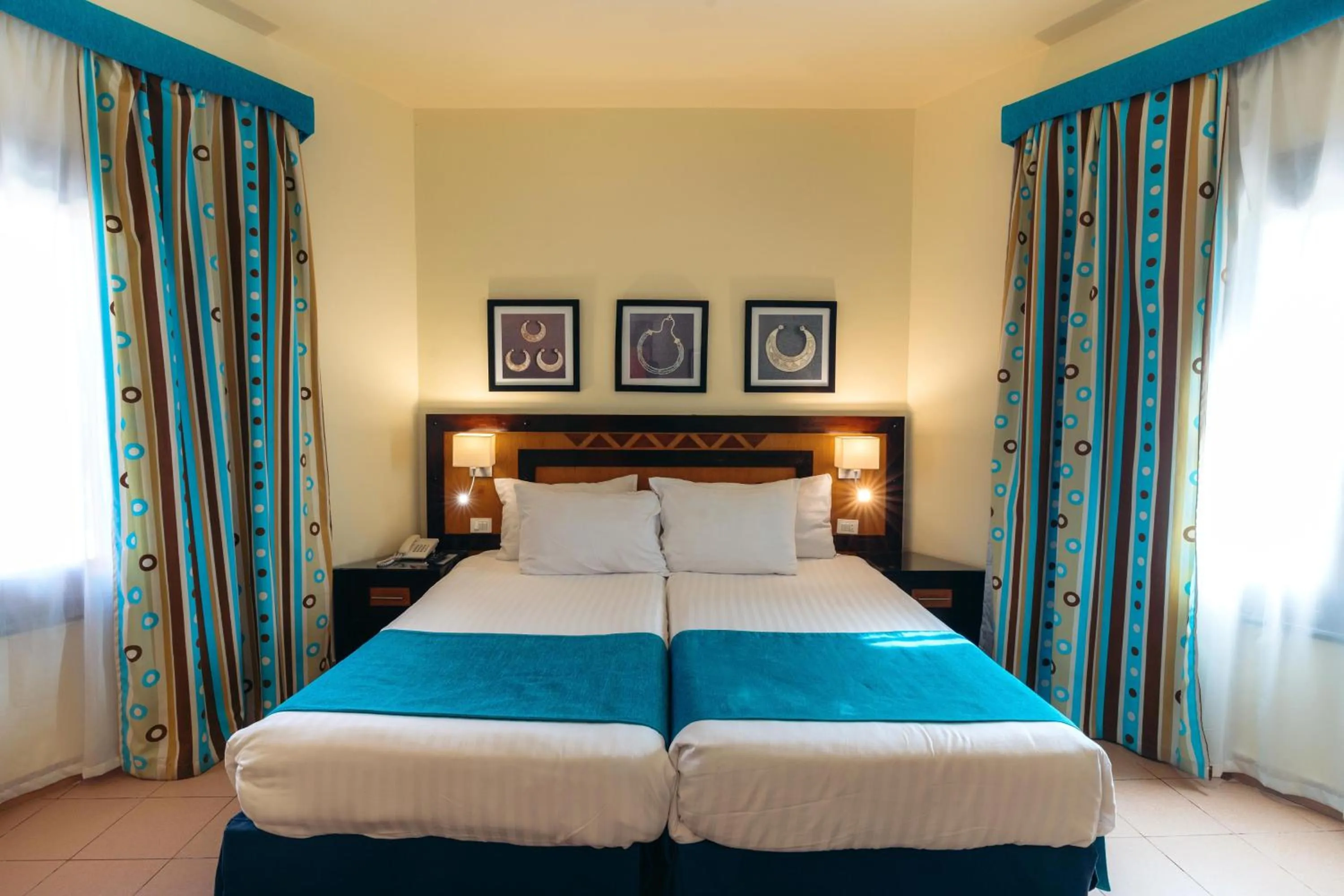 Bedroom in Nubian Village, Families and Couples only