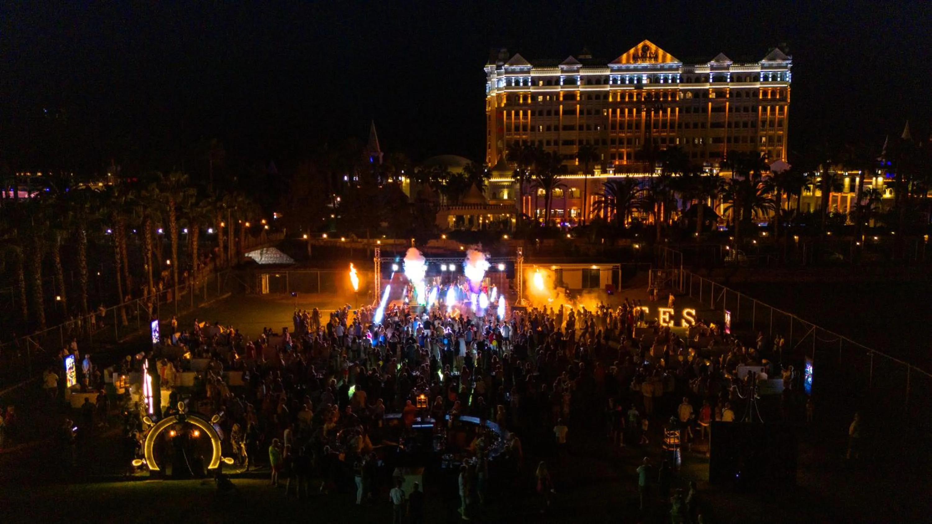 Evening entertainment in Kamelya Fulya Hotel & Aqua - Ultra All Inclusive