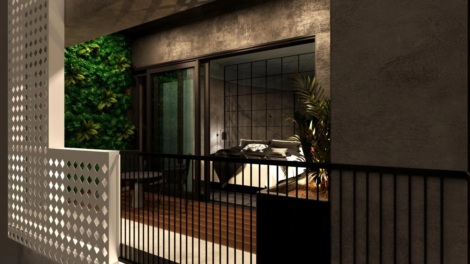 Balcony/Terrace in Project 3 Urban Chic Hotel
