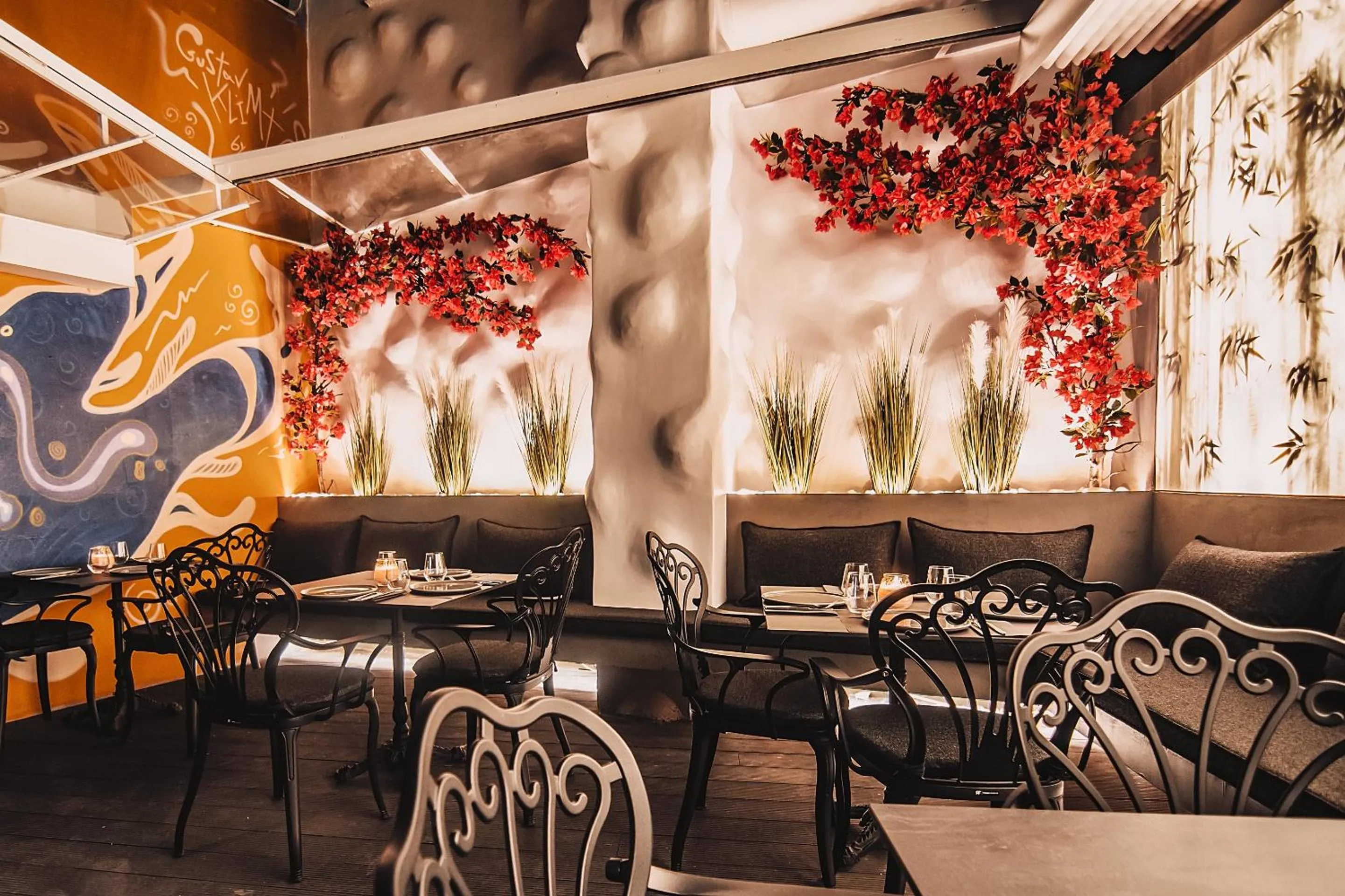 Seating area in Project 3 Urban Chic Hotel