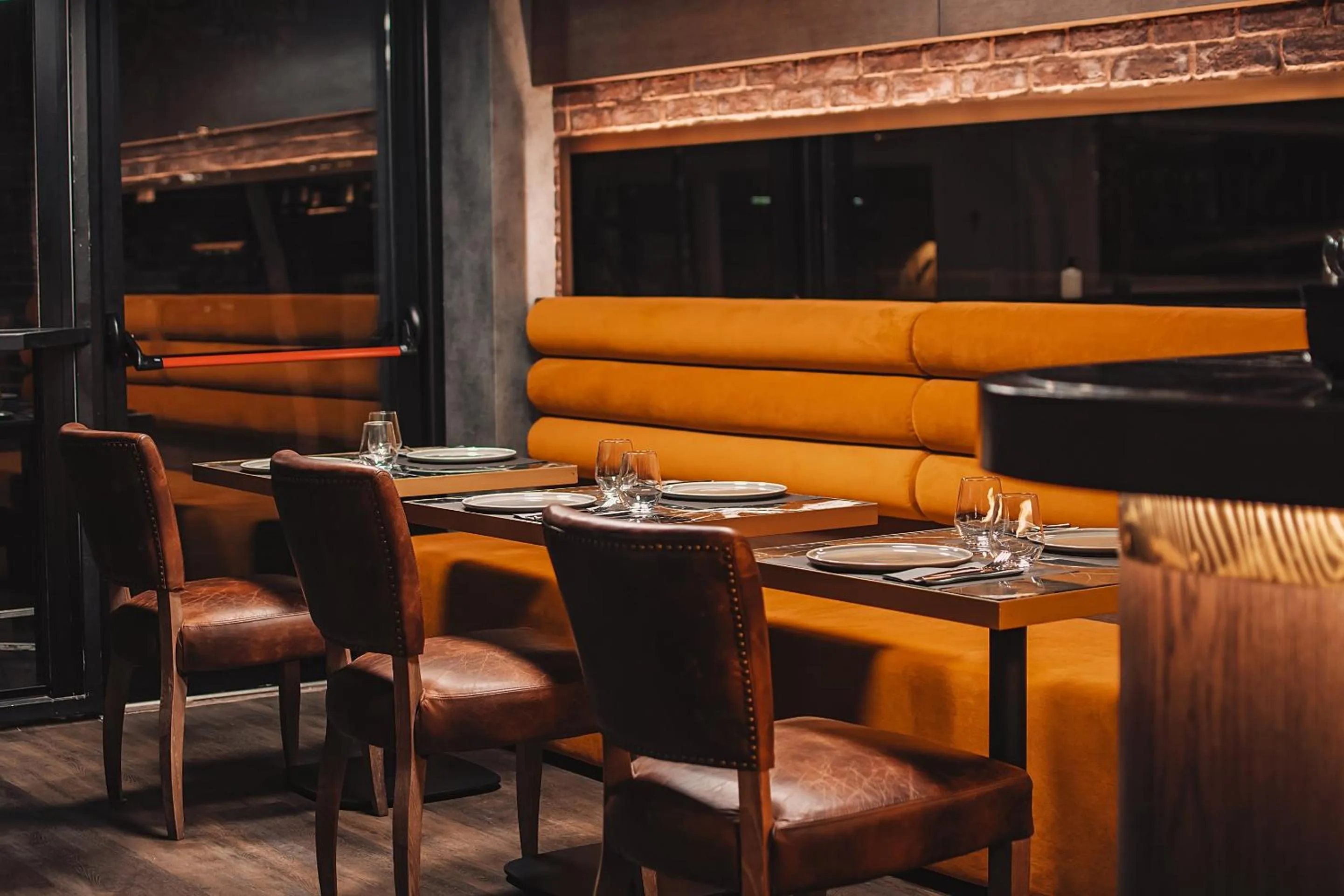 Seating area in Project 3 Urban Chic Hotel