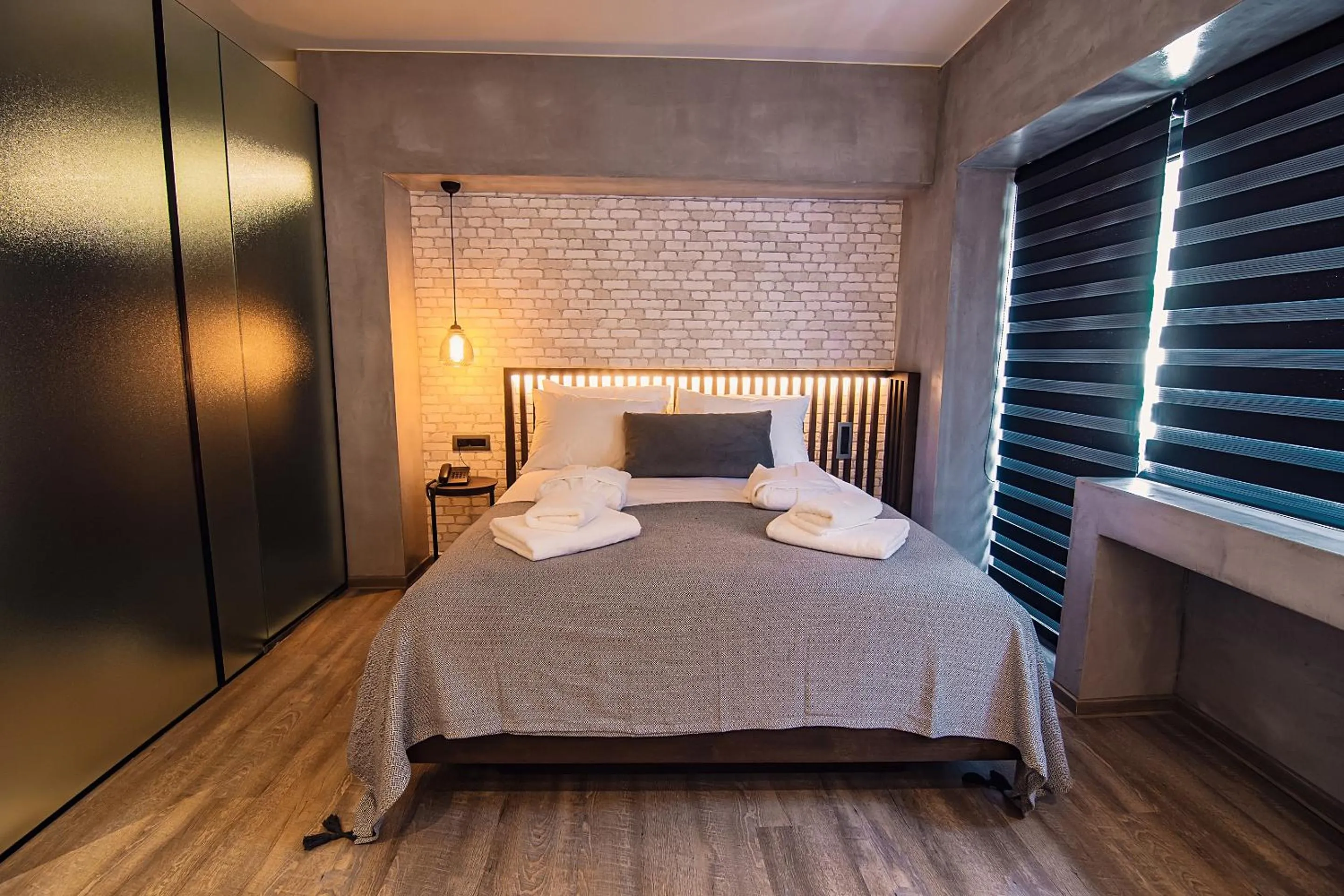 Bed in Project 3 Urban Chic Hotel