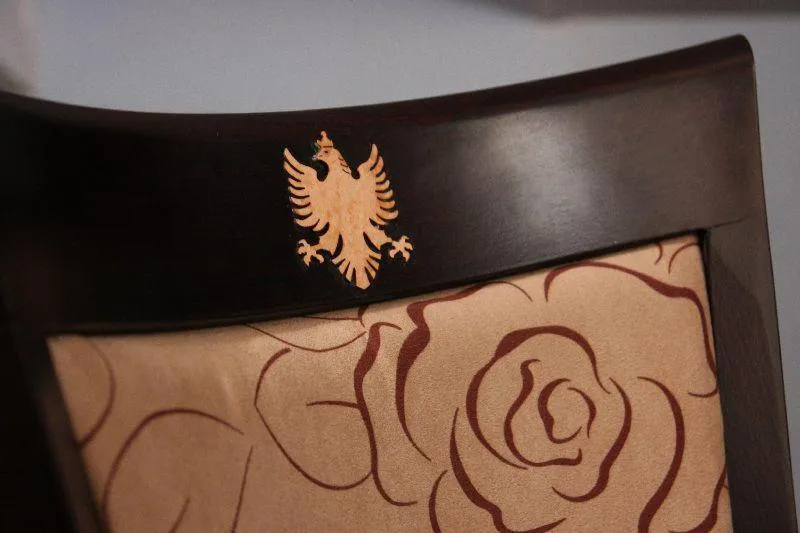 Decorative detail, Bed in Hotel Čierny Orol