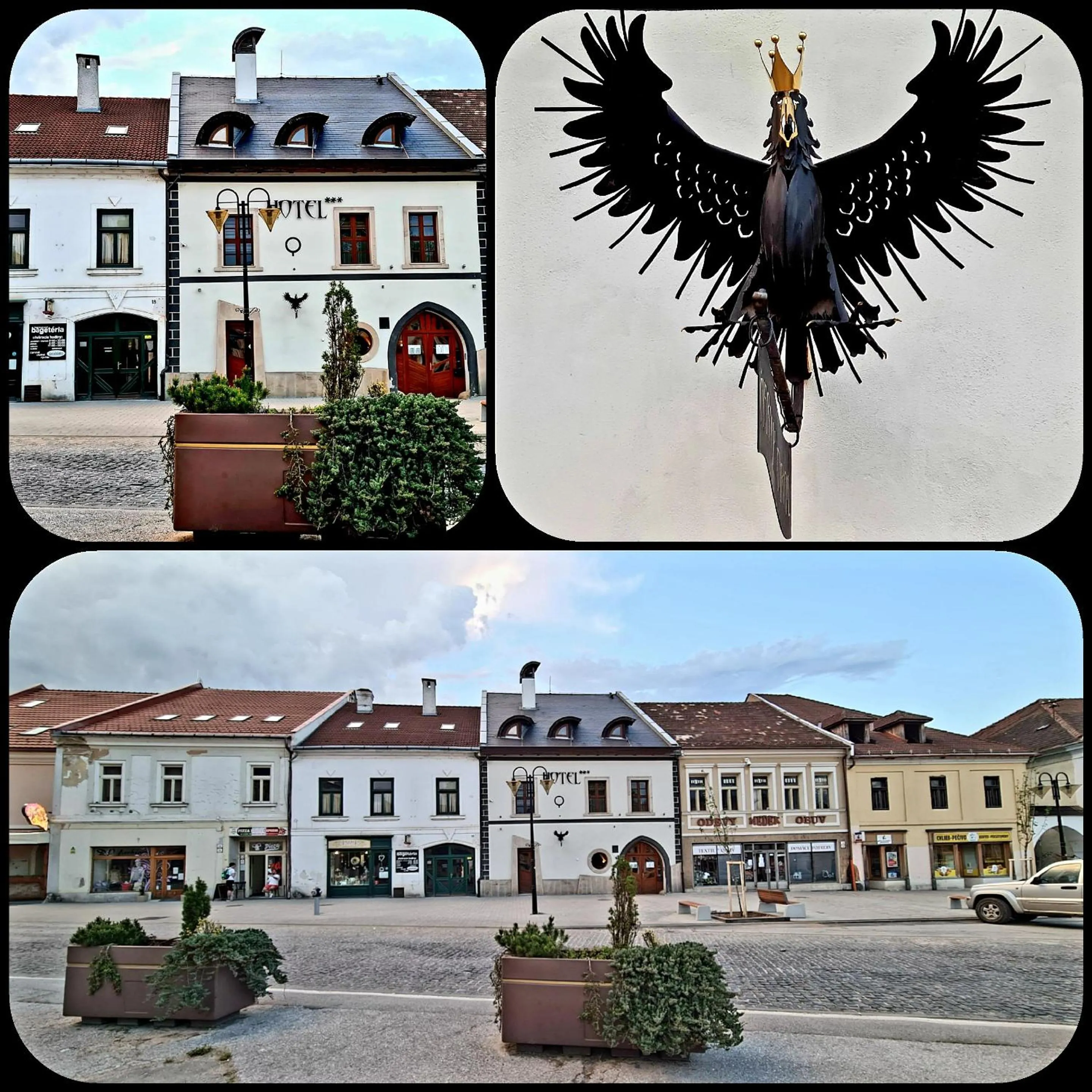 Property building in Hotel Čierny Orol