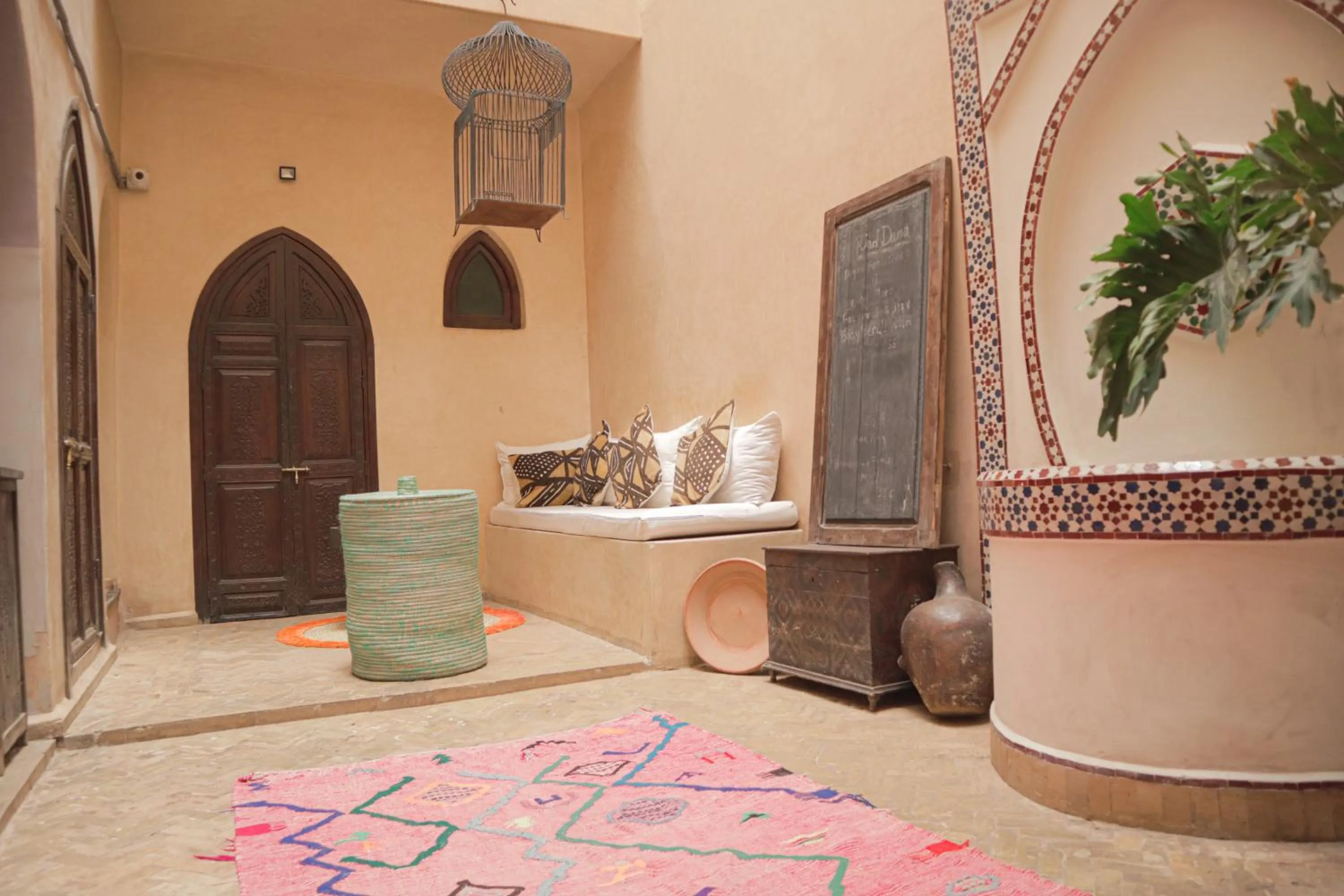 Patio in Riad Dama & Spa