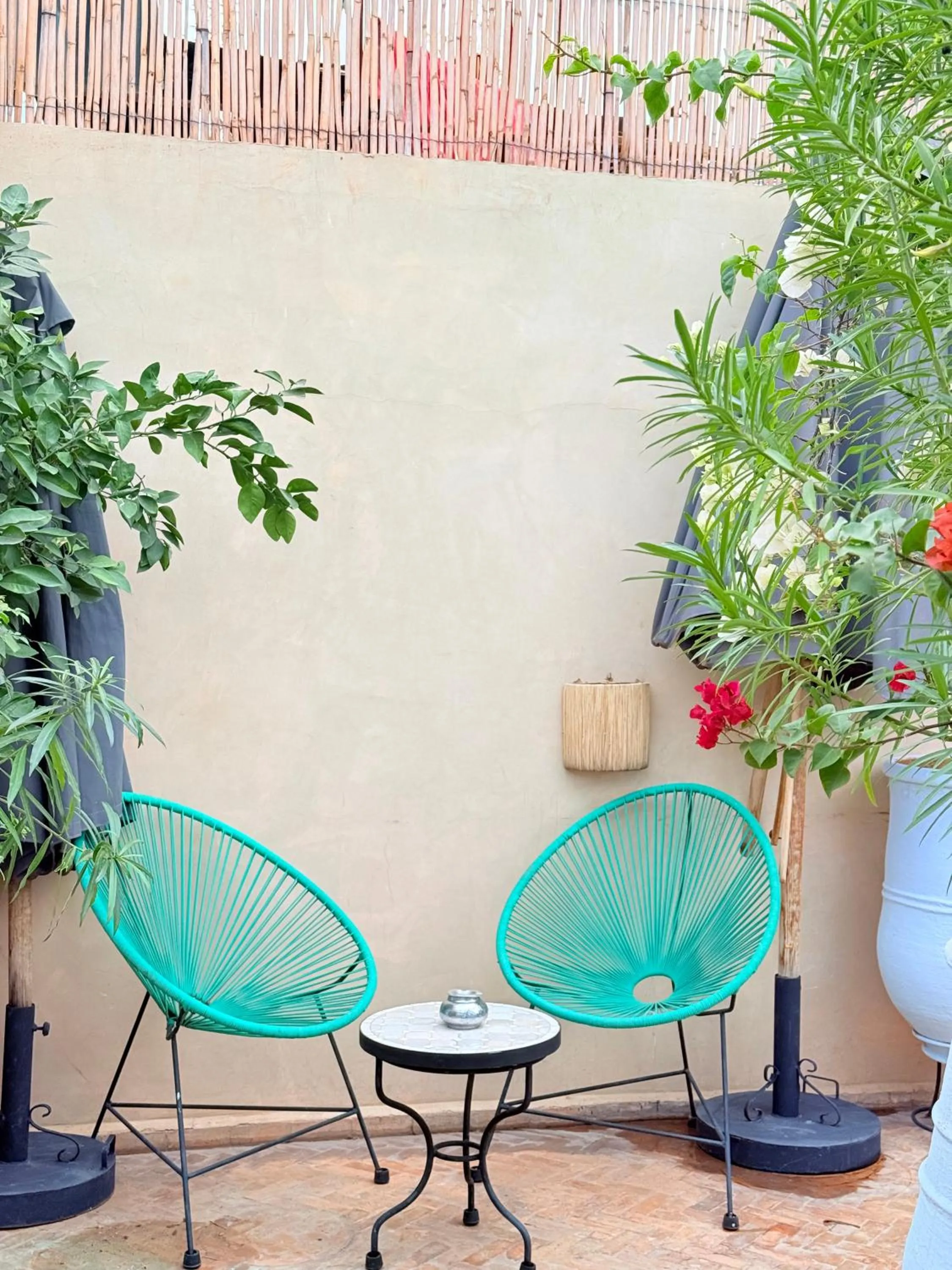 Patio in Riad Dama & Spa