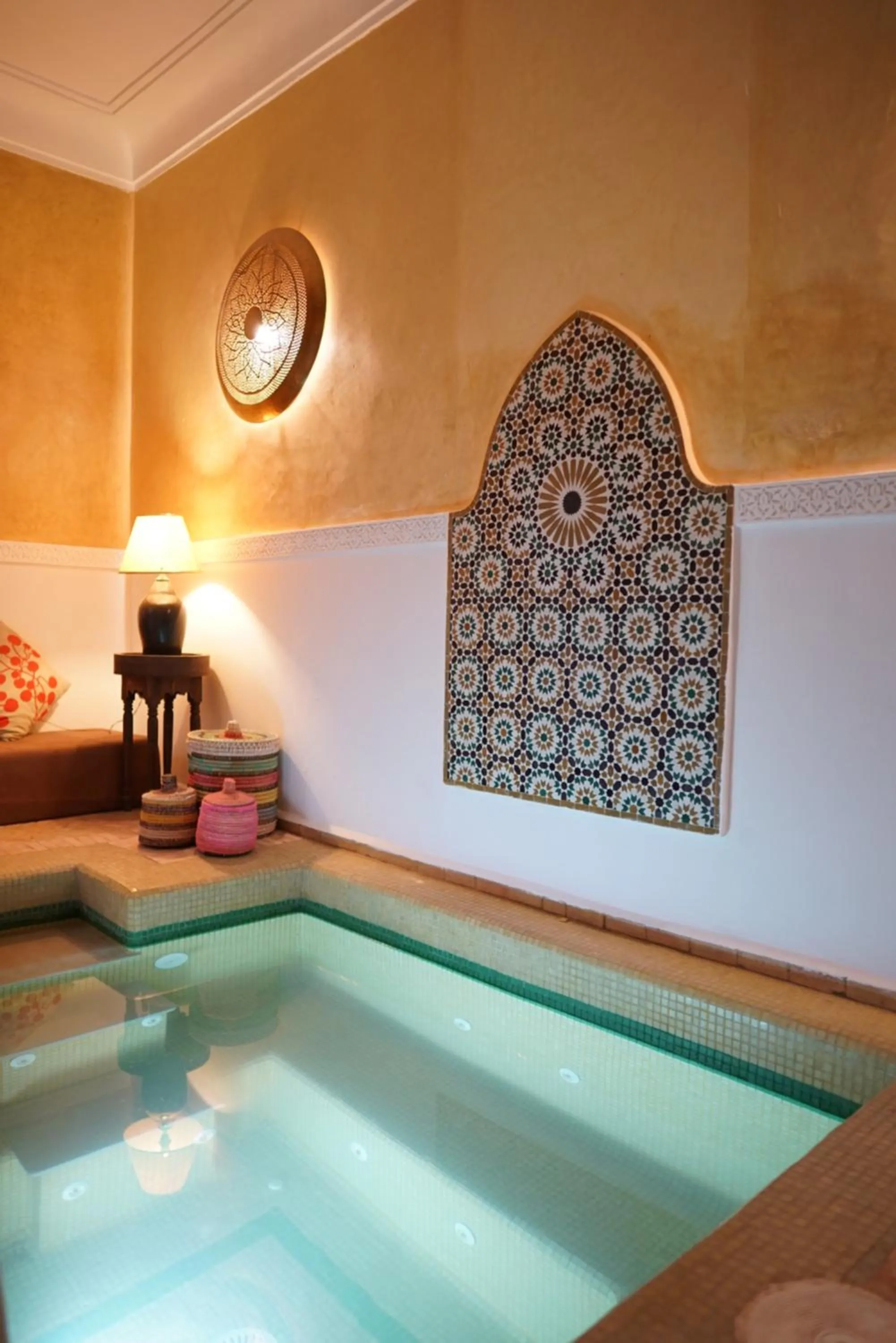 Hot Tub in Riad Dama & Spa
