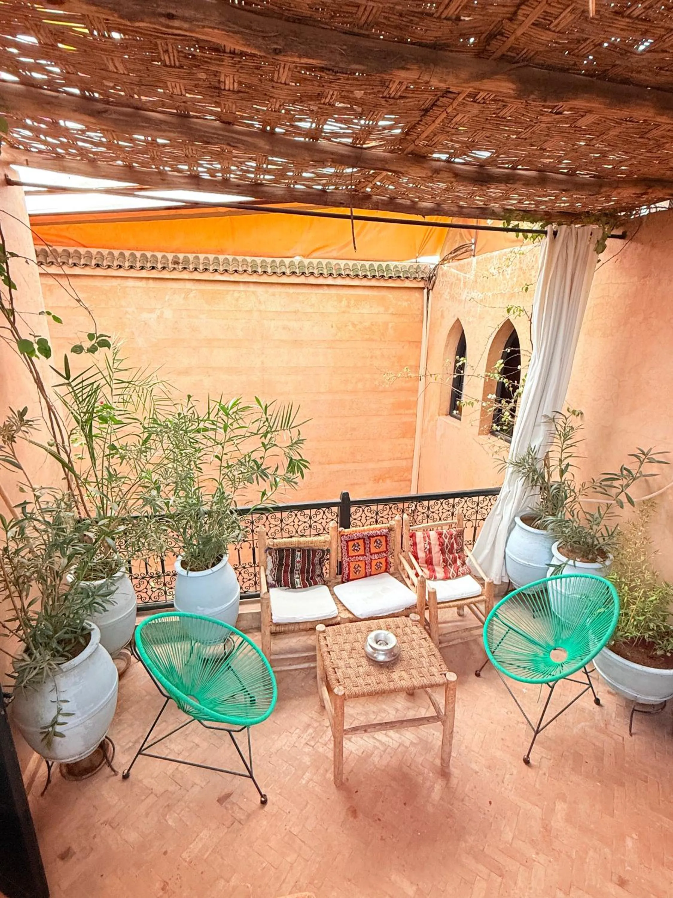 Patio in Riad Dama & Spa
