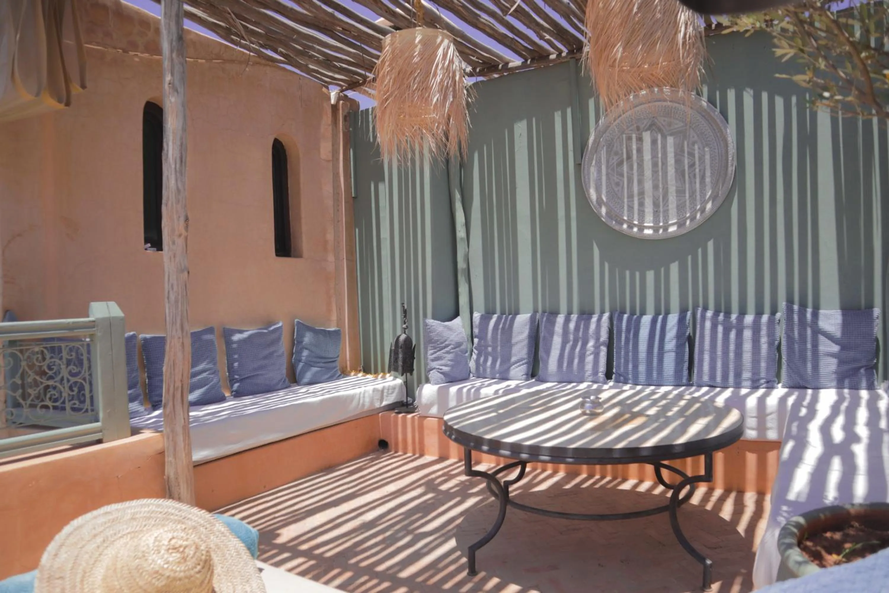 Patio in Riad Dama & Spa