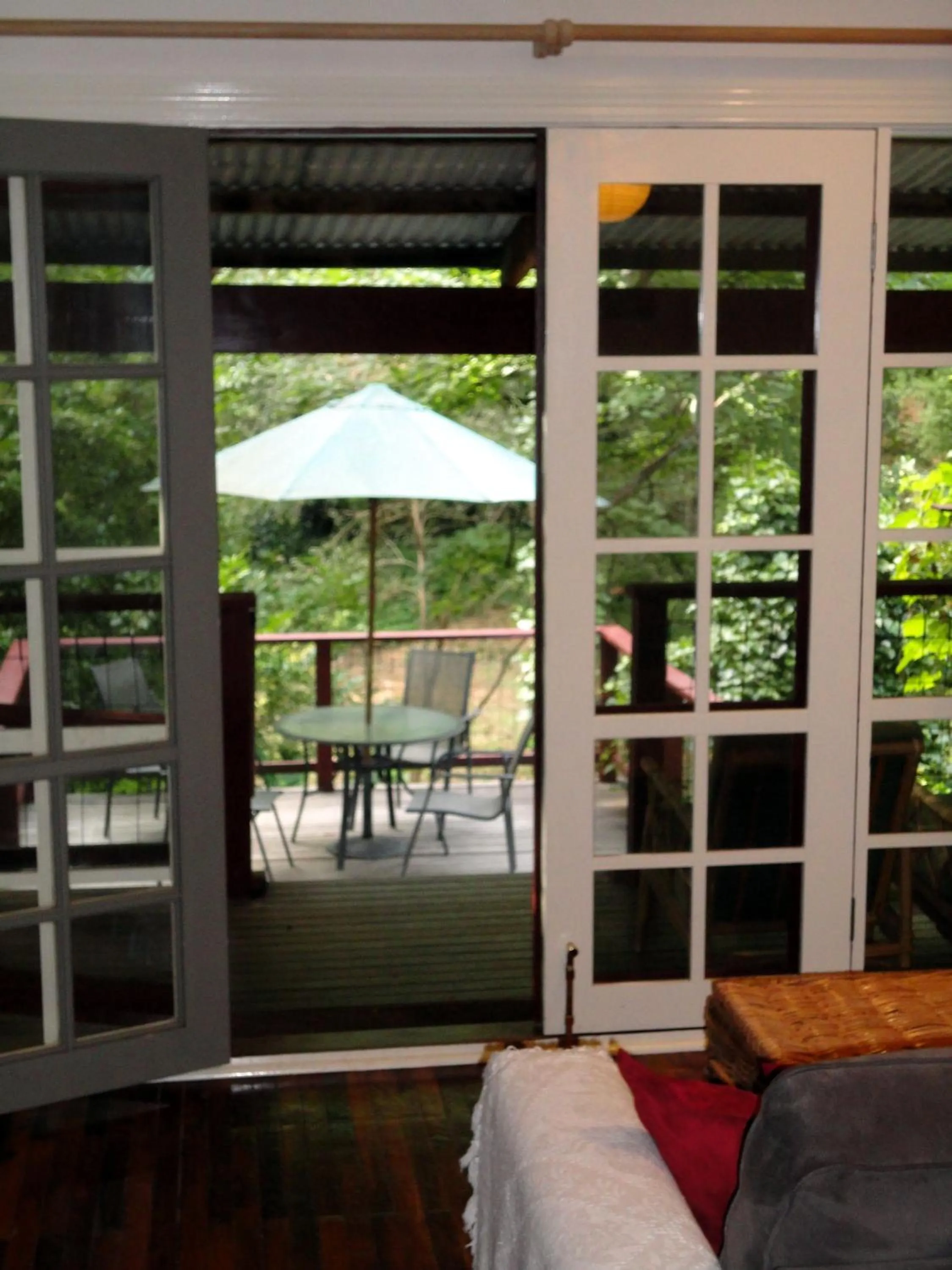 Patio in Stone's Throw Cottage Bed and Breakfast