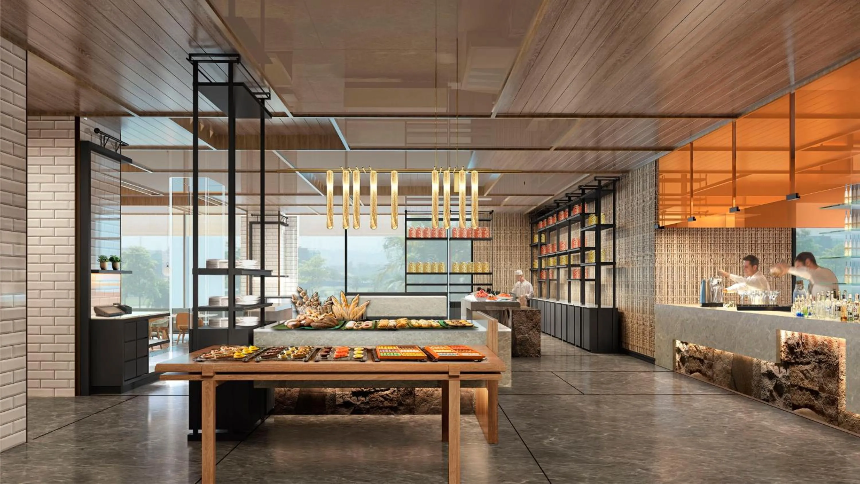 Restaurant/places to eat in Crowne Plaza Deqing Moganshan by IHG