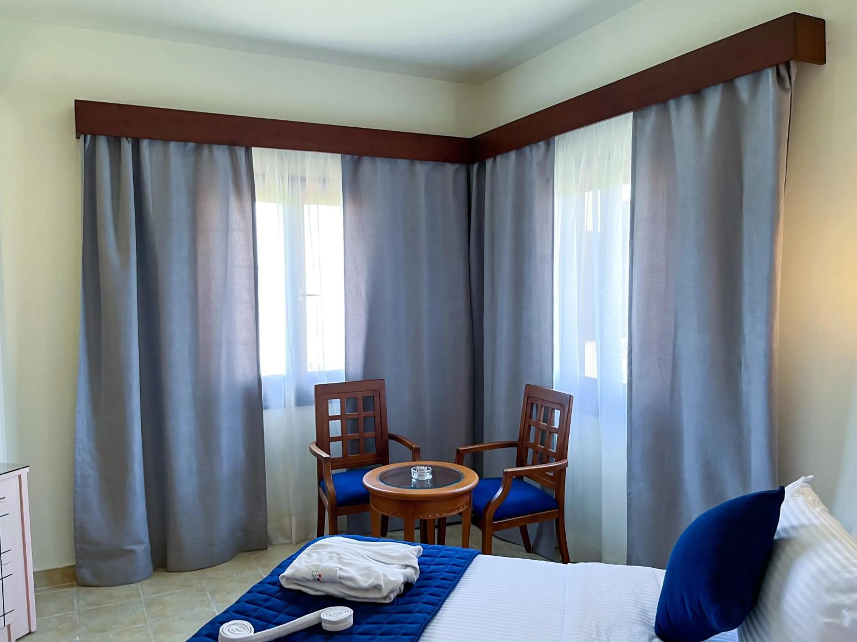 Bedroom in Nubian Island, Families and Couples only