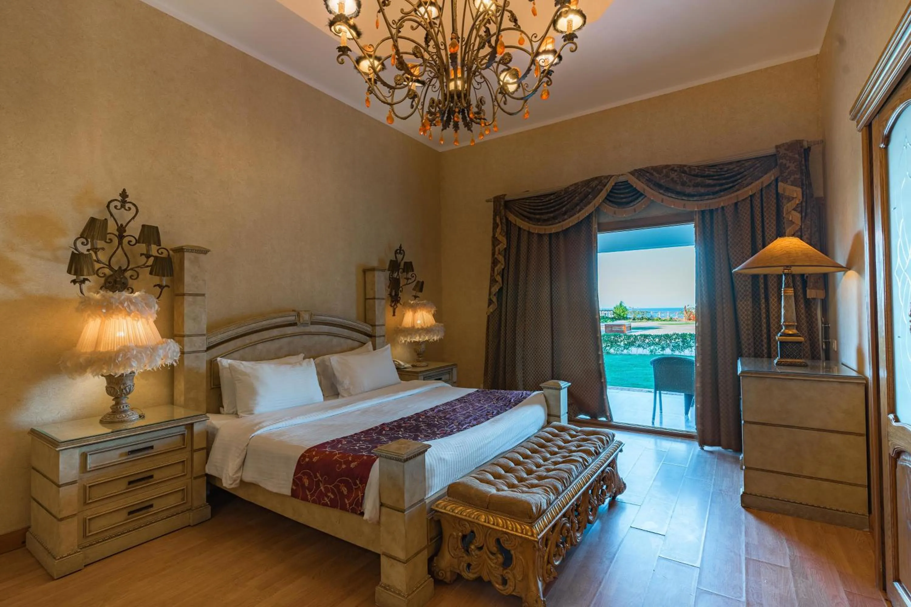 Bedroom in Nubian Island, Families and Couples only