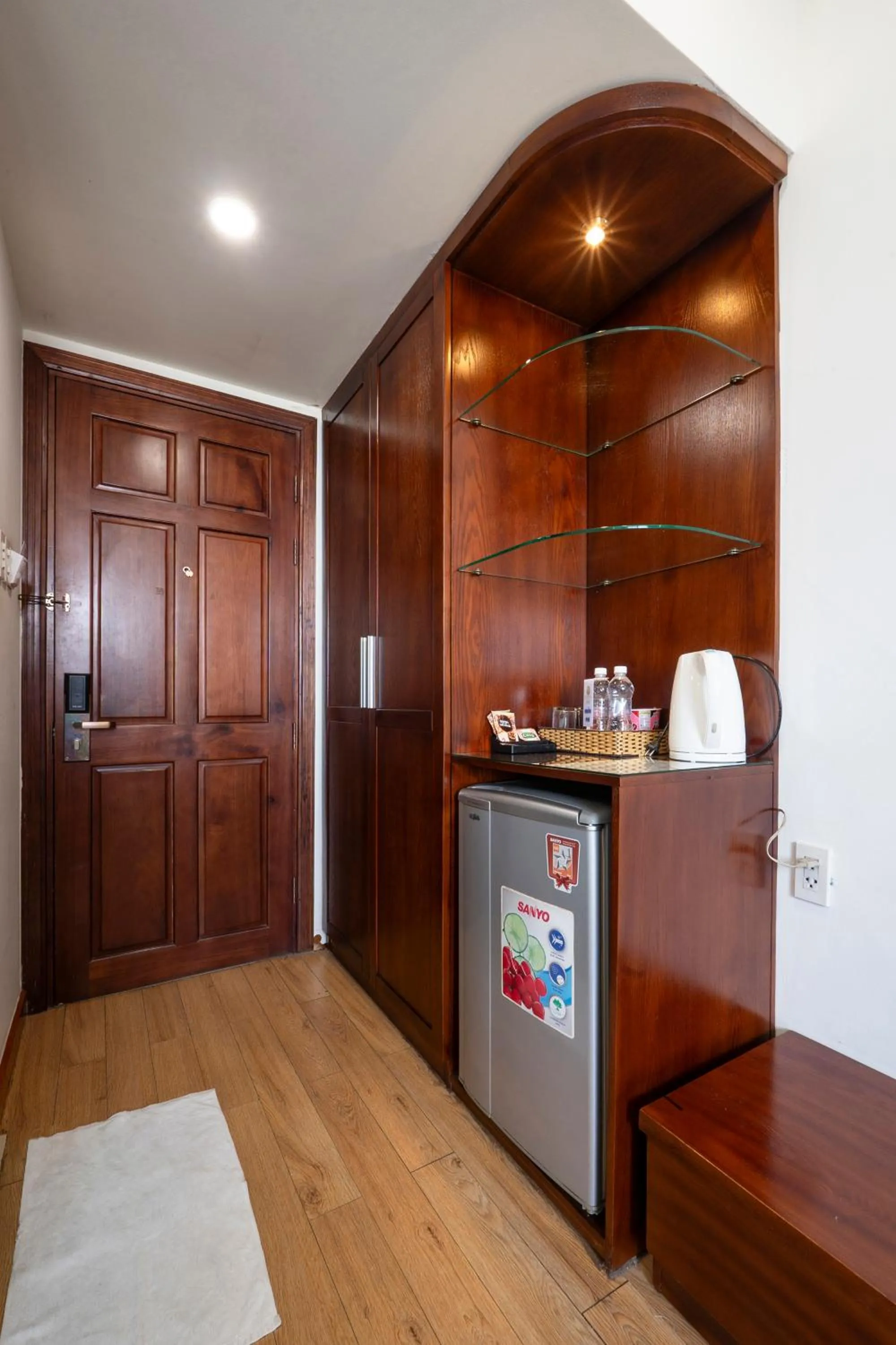 wardrobe in Thien Phu Logia Hotel