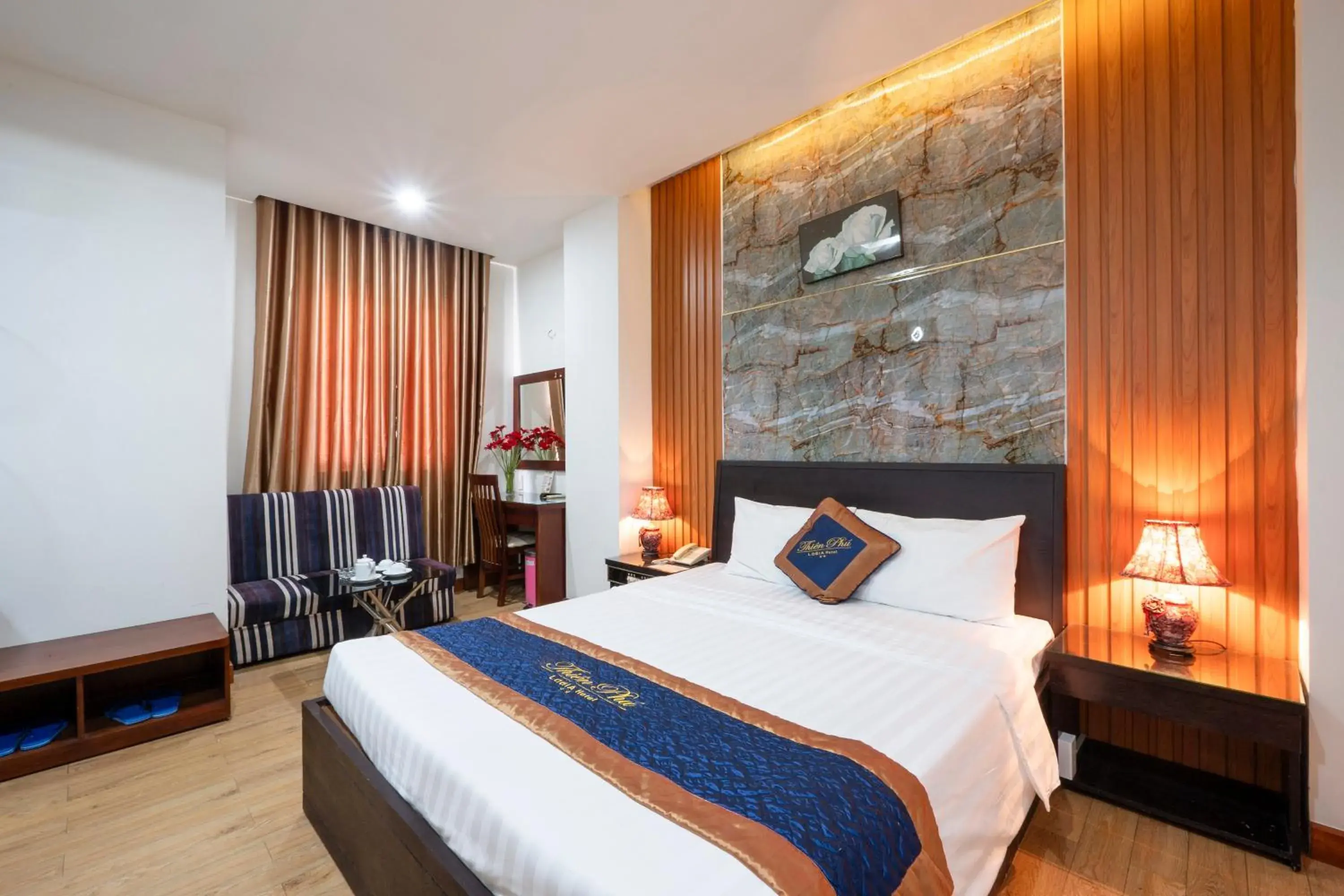 Superior Double Room in Thien Phu Logia Hotel Superior Double Room in Thien Phu Logia Hotel