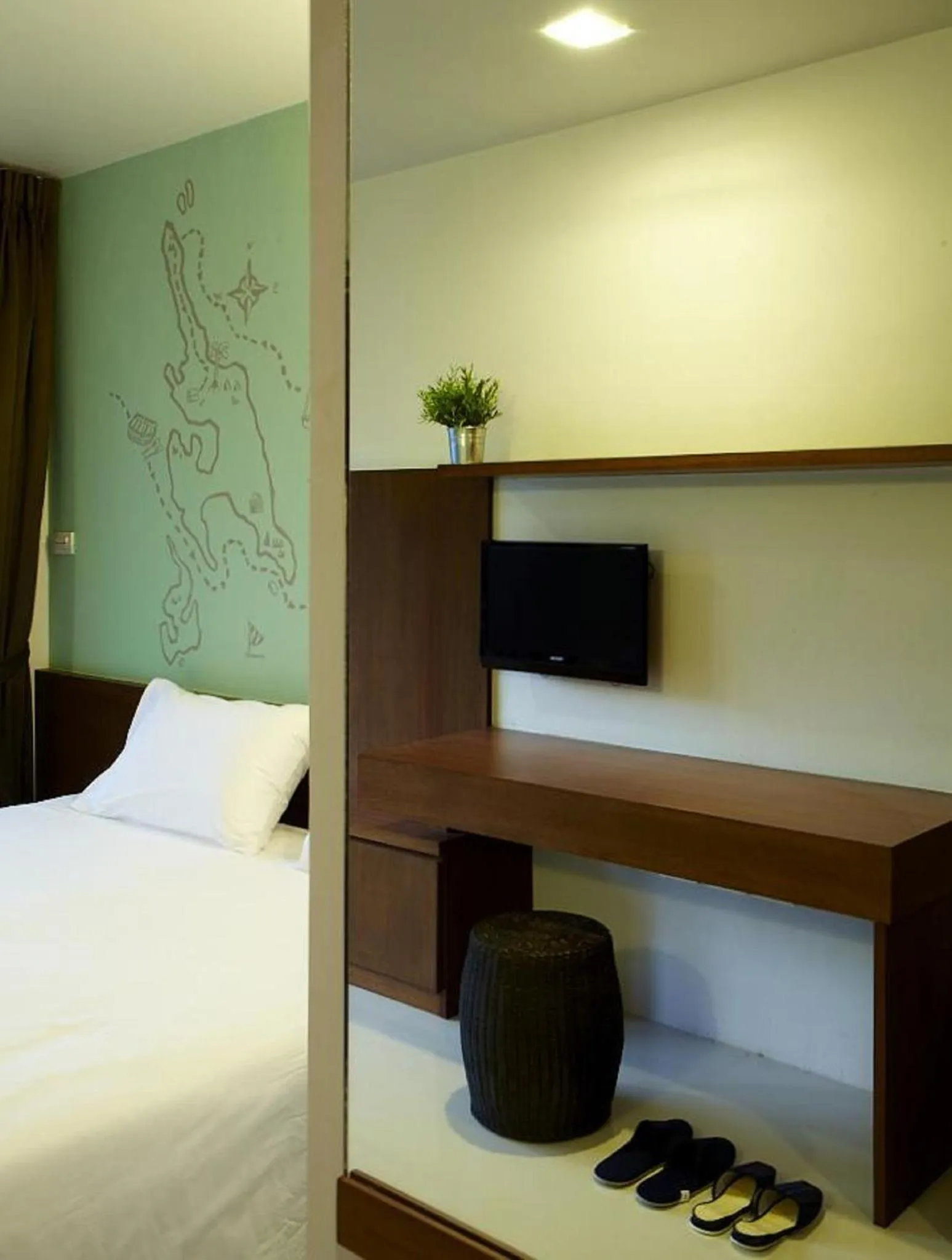 Decorative detail, Bed in Loft 77