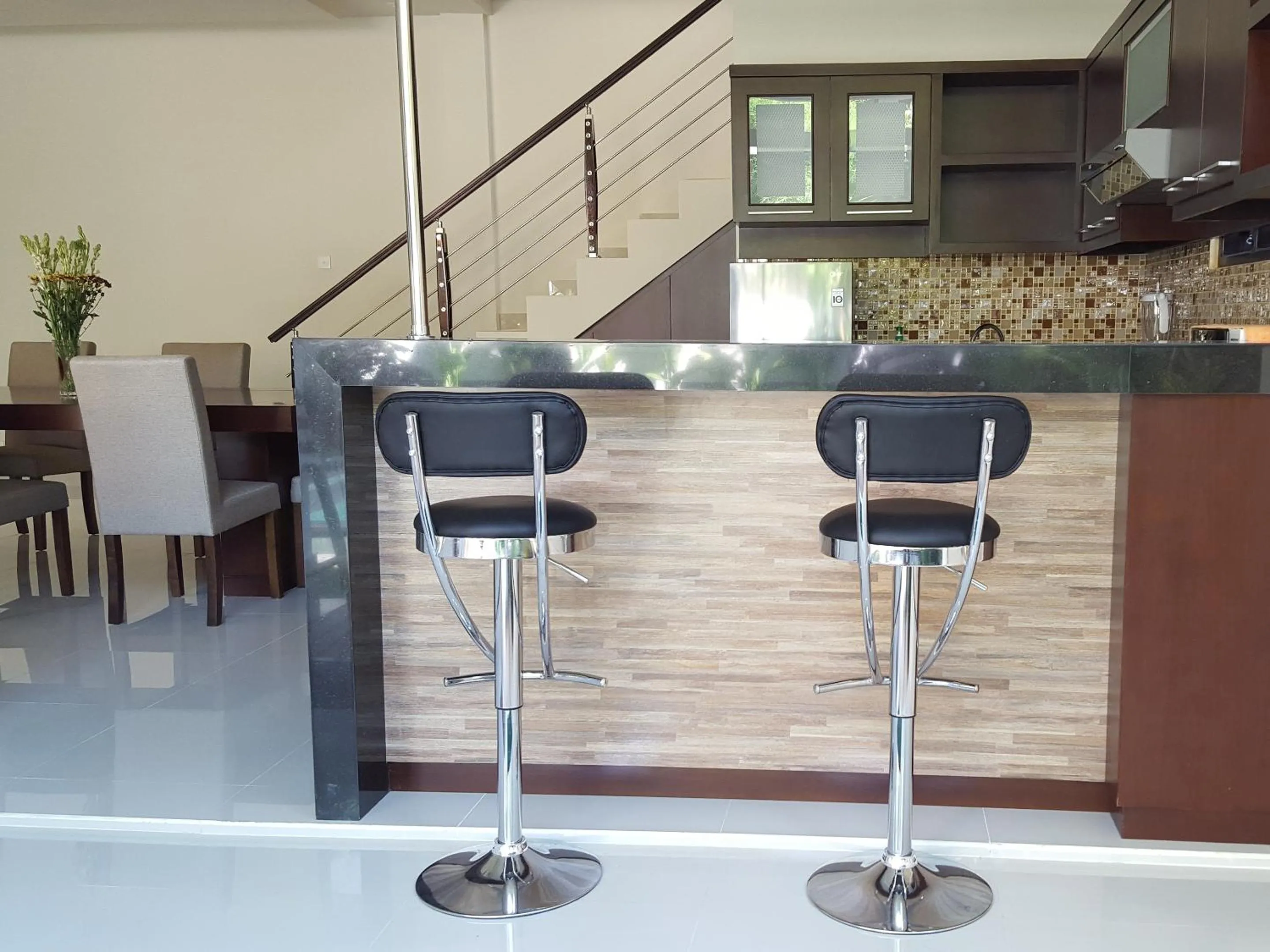 Kitchen or kitchenette in Juada Garden