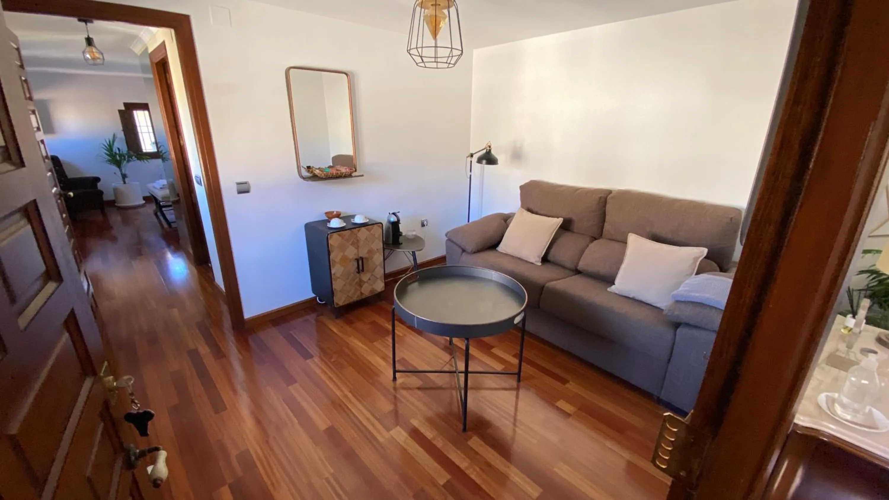 Bed in La Posada de Chinchilla