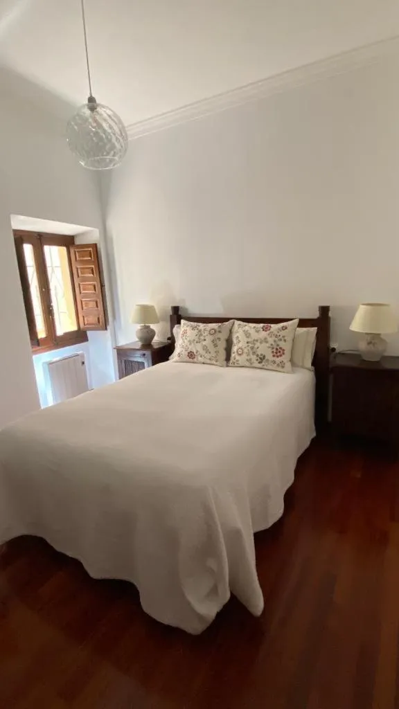 Bed in La Posada de Chinchilla