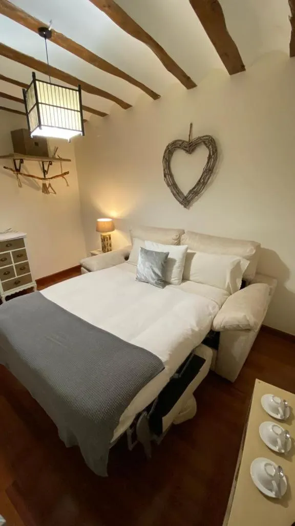 Bed in La Posada de Chinchilla