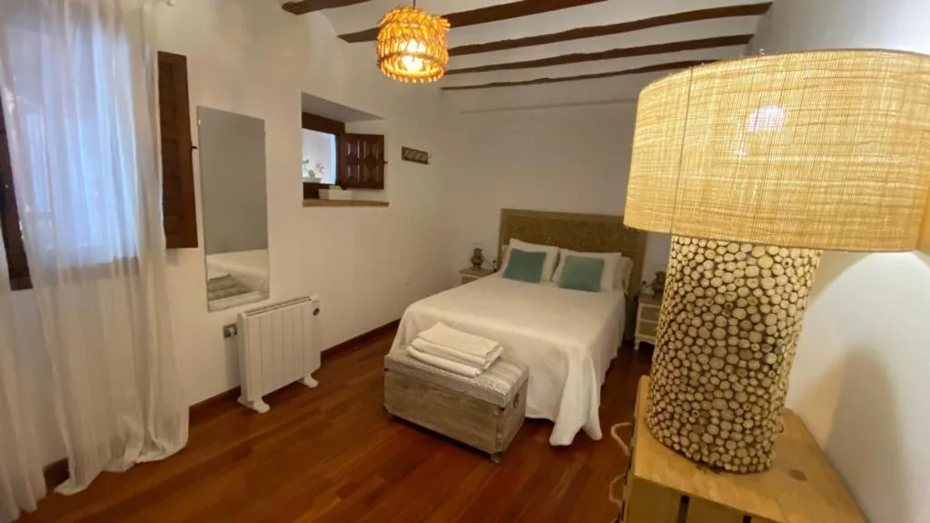 Bed in La Posada de Chinchilla