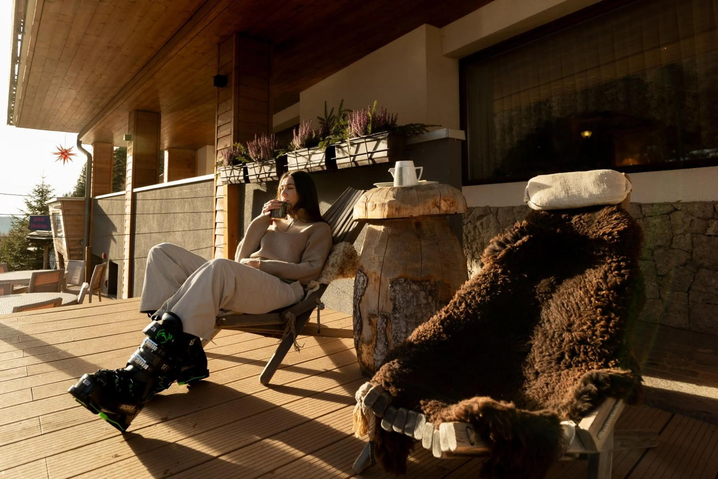 Balcony/Terrace in Hotel Scoiattolo