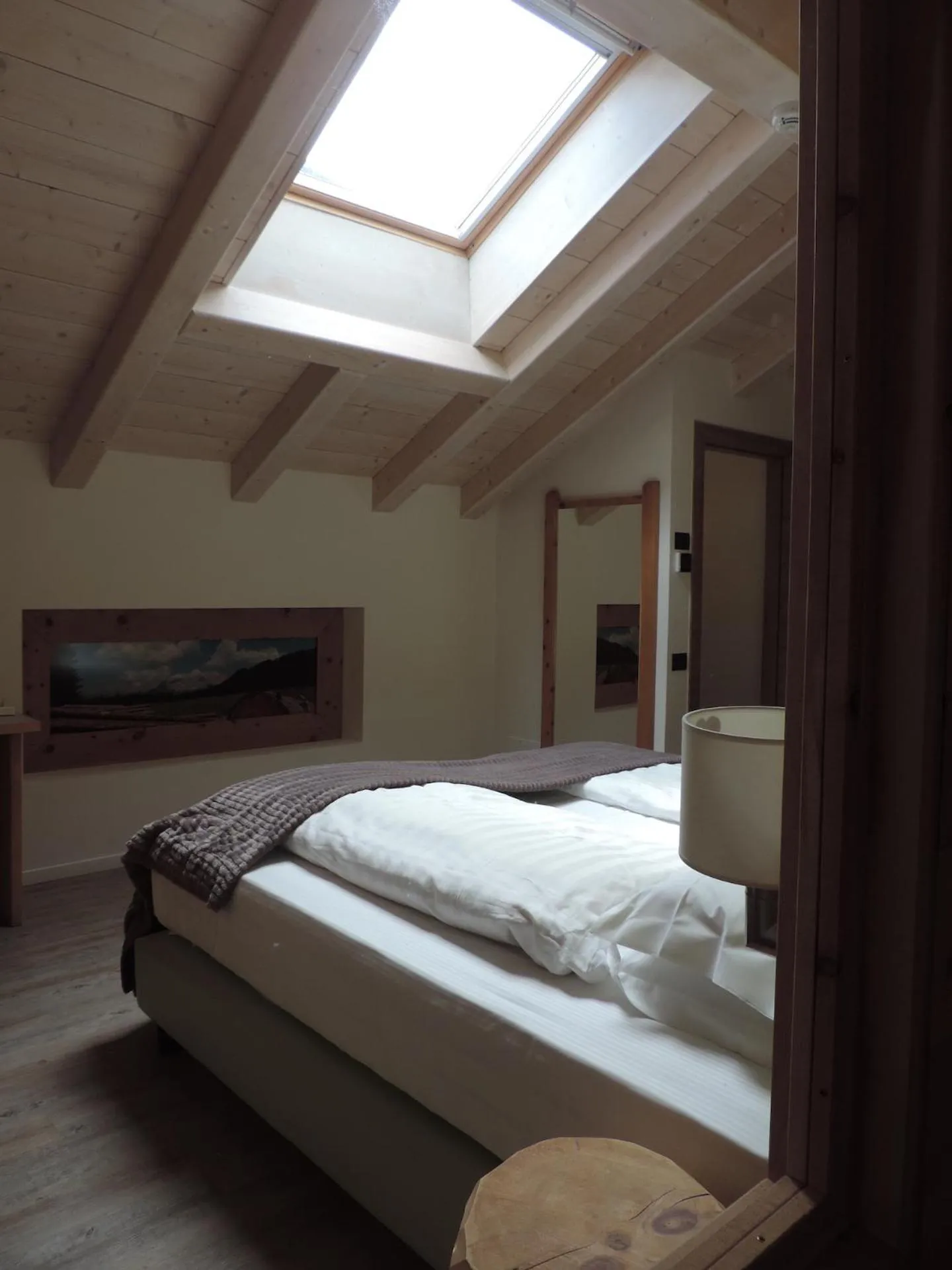 Bed in Hotel Scoiattolo