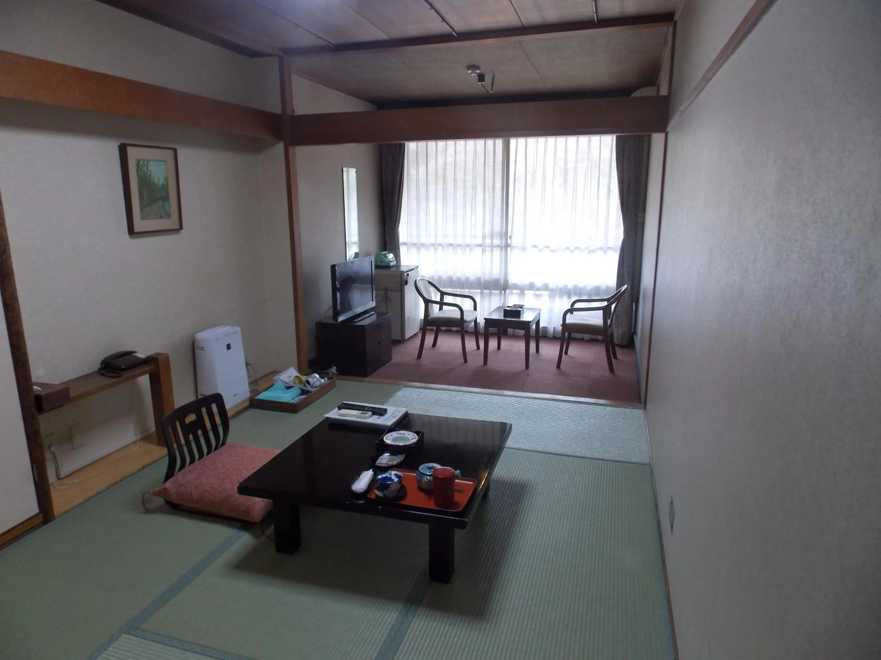 Photo of the whole room in Ryokan Fushioukaku
